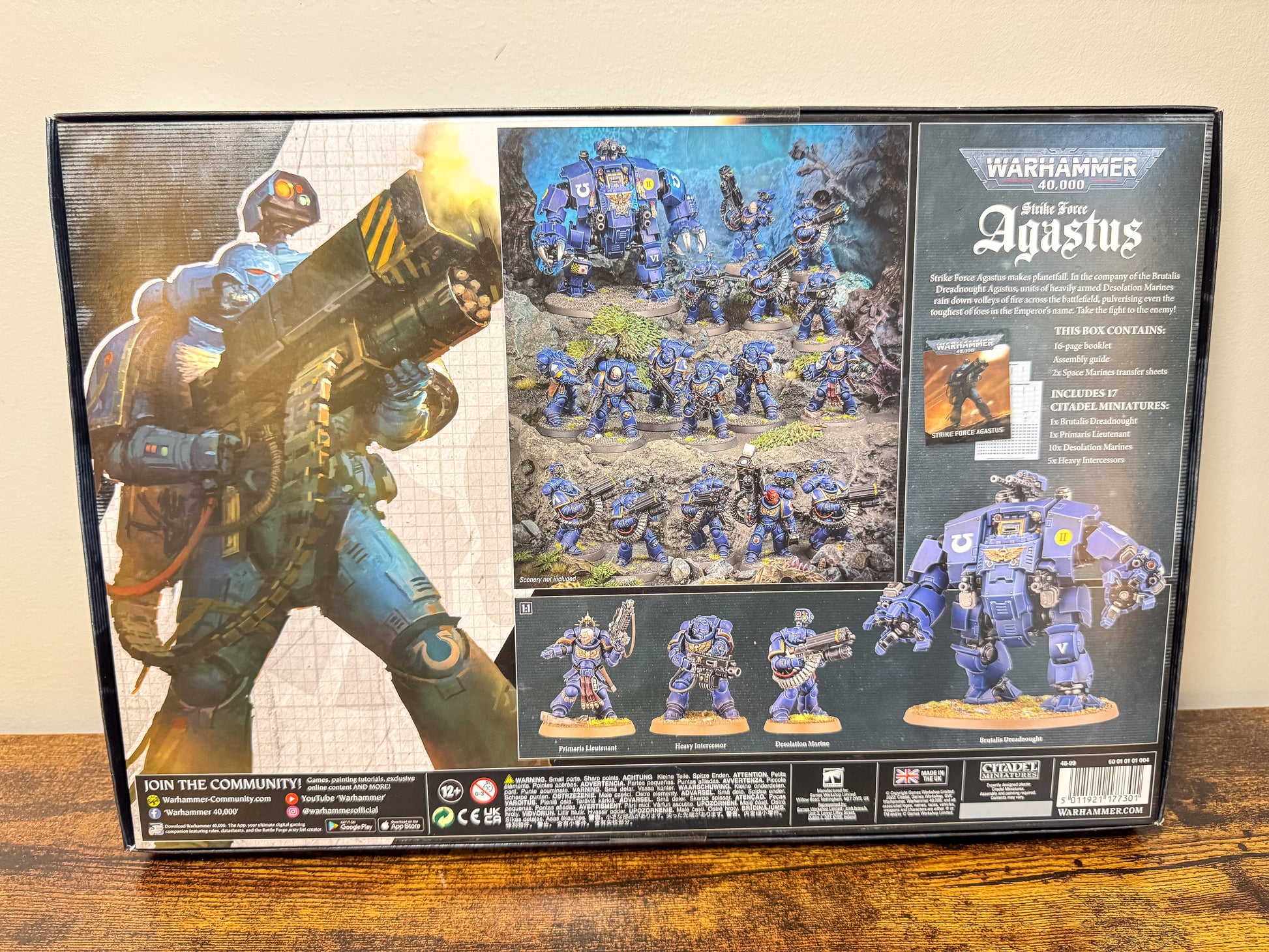 Strike Force Agastus Space Marines Warhammer 40K Games Workshop Unit #314