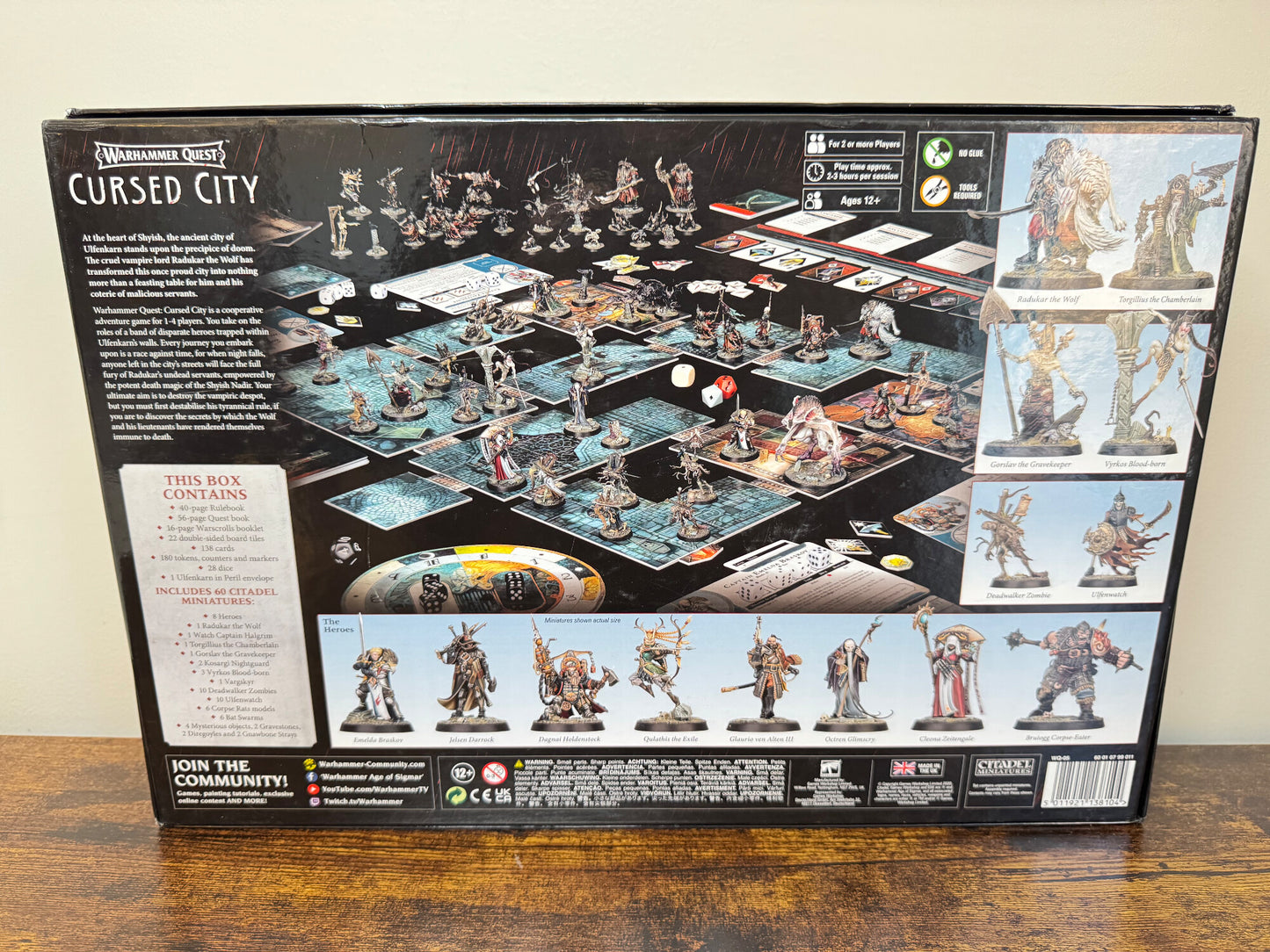 Warhammer Quest / Underworld Cursed City Games Workshop Unit #311