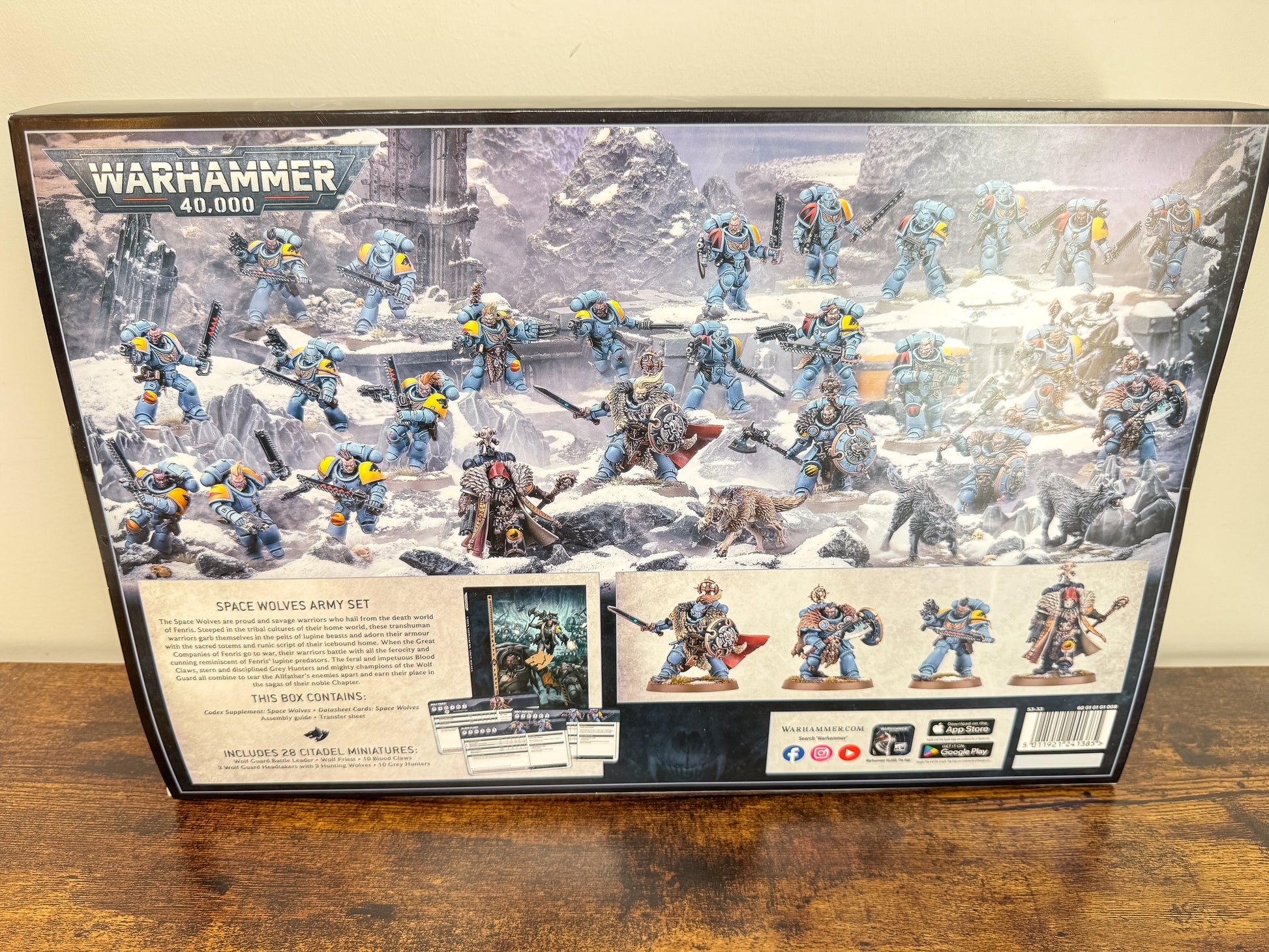 Space Wolves Army Set Space Wolves Warhammer 40K Games Workshop (No Codex) Unit #325