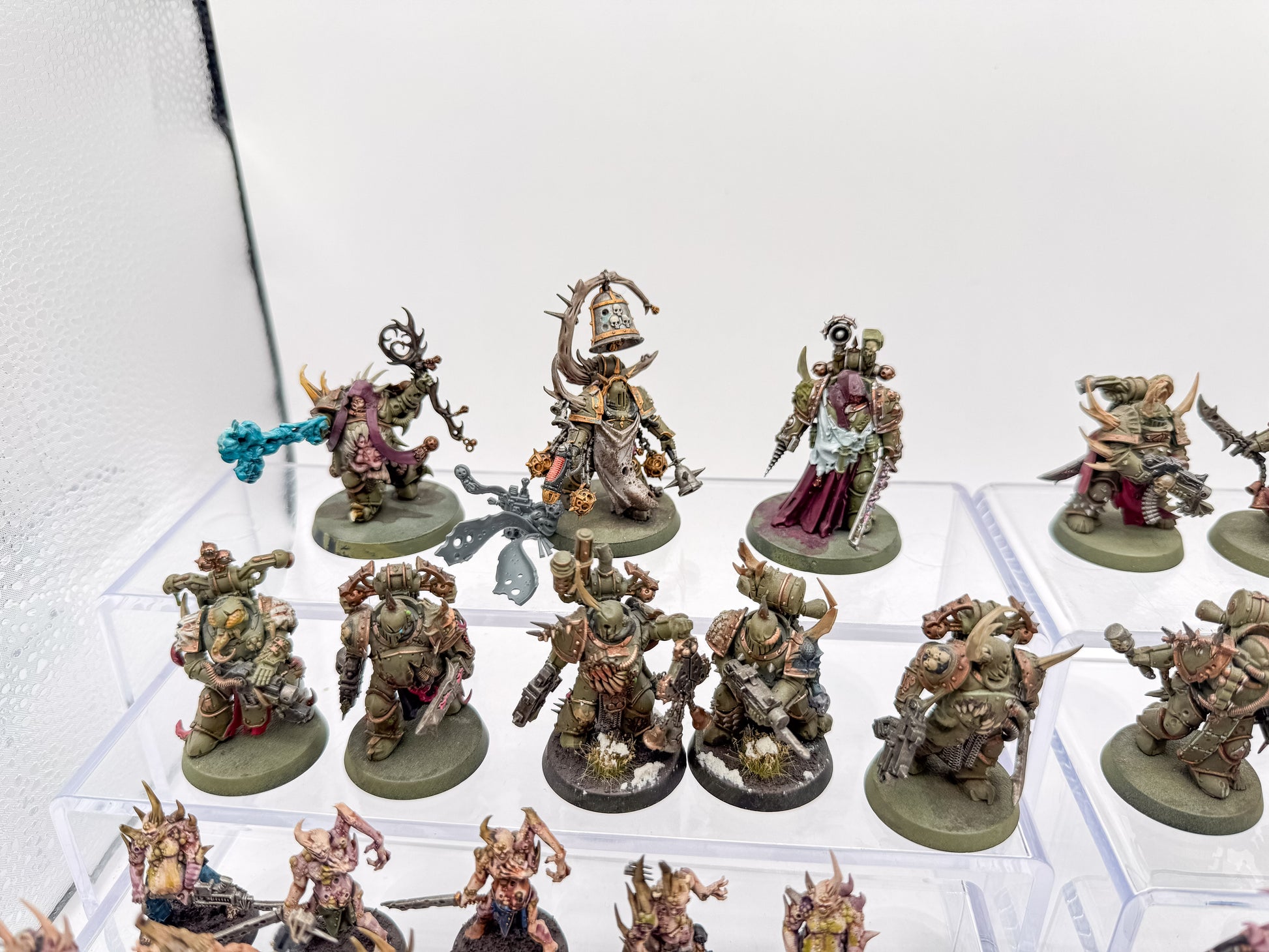 Plague Marines + Characters + Poxwalkers Death Guard Lot Warhammer 40k Unit #408