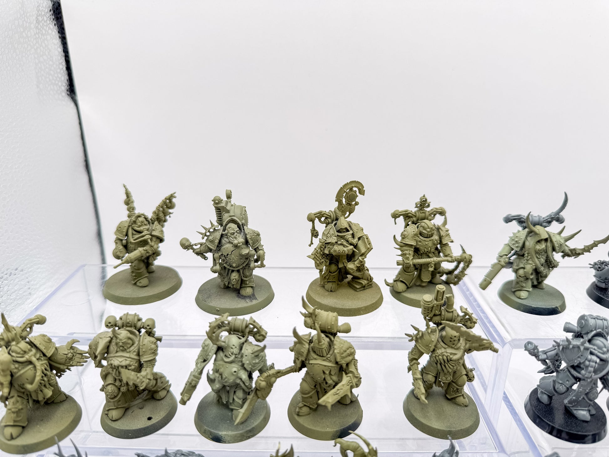 Plague Marines + Characters + Poxwalkers + Death Guard Lot Unit #410