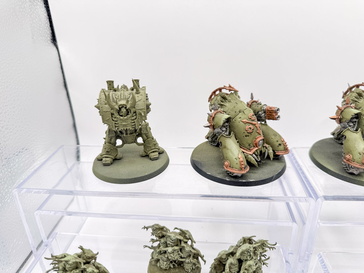 Myphitic Blight-haulers + Helbrute + Poxwalkers + Nurglings Death Guard Lot Unit #411