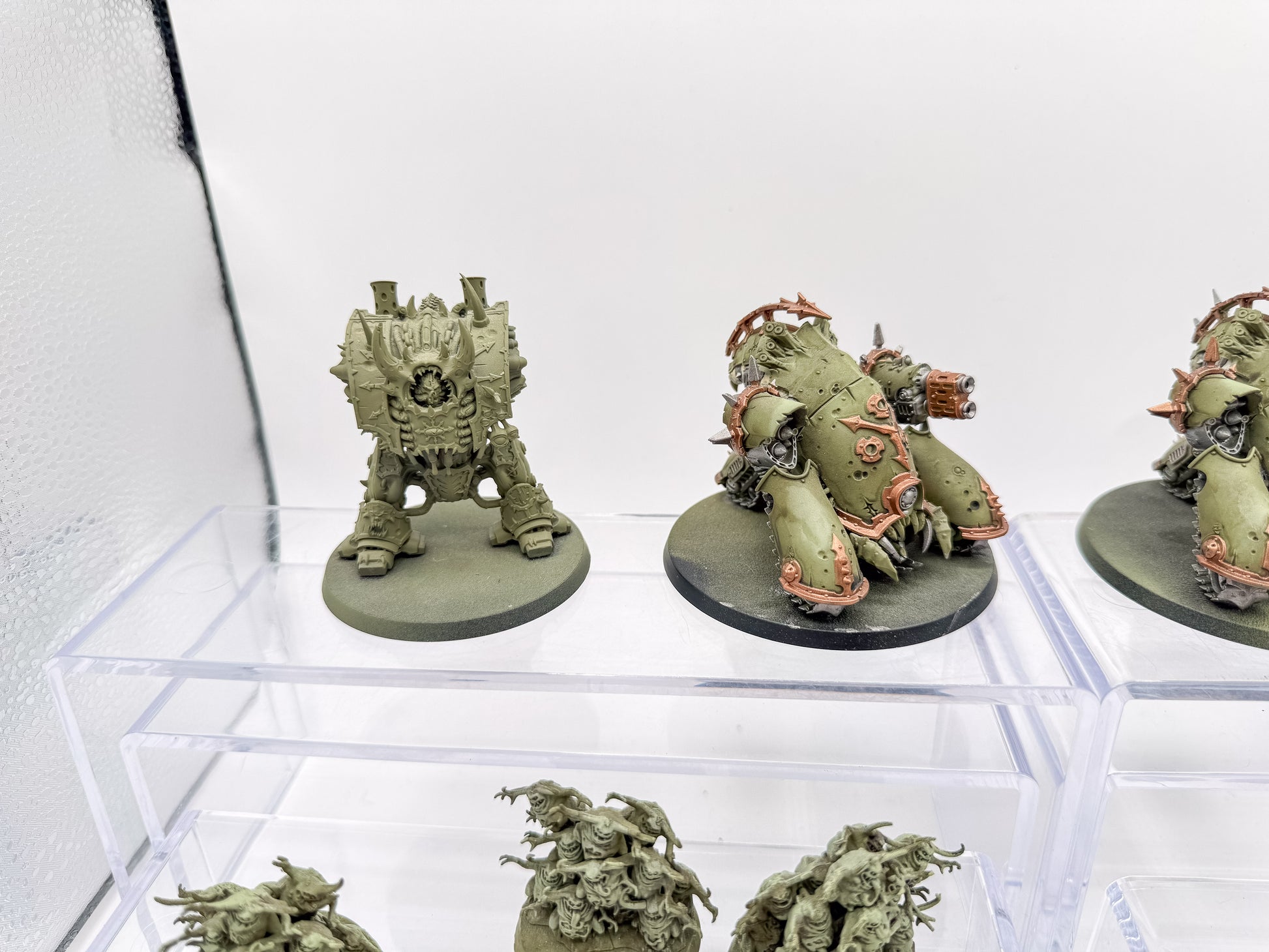 Myphitic Blight-haulers + Helbrute + Poxwalkers + Nurglings Death Guard Lot Unit #411