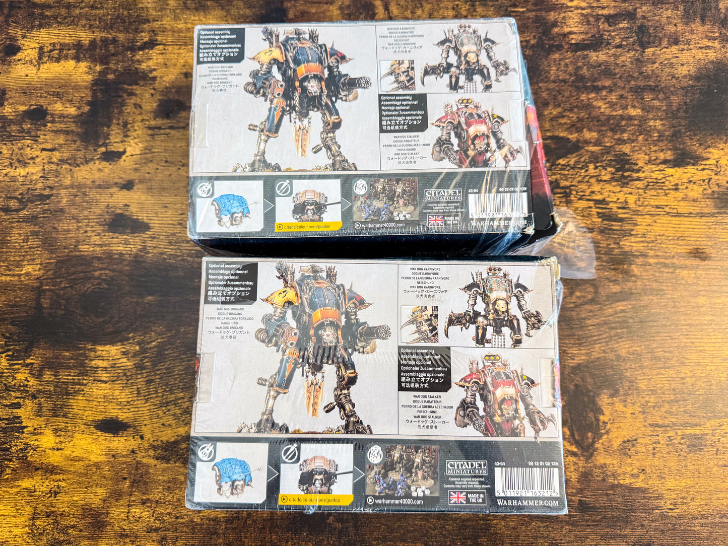 Wardogs x 2 Chaos Knights Warhammer 40k Games Workshop Unit #340