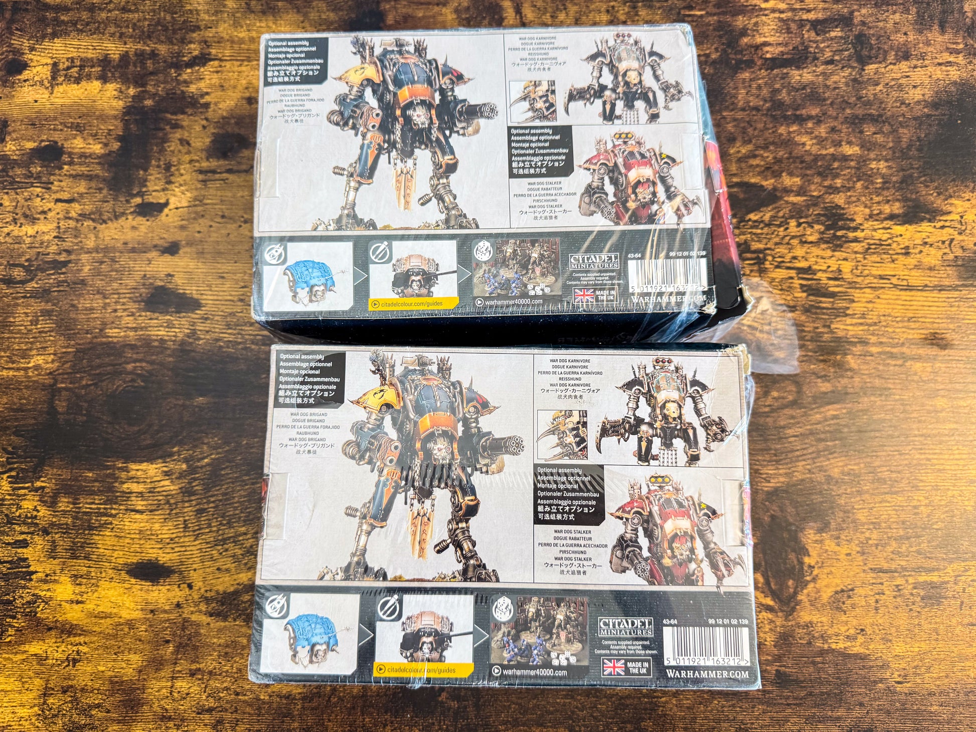 Wardogs x 2 Chaos Knights Warhammer 40k Games Workshop Unit #340