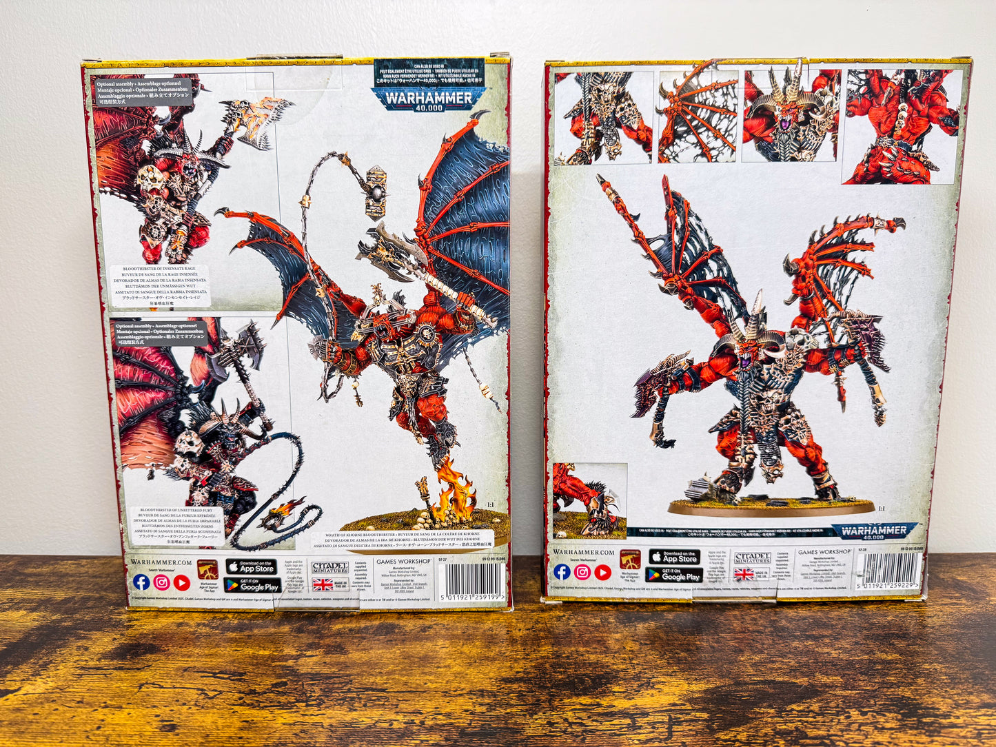 Bloodthirster + Skarbrand World Eaters Army Lot Warhammer 40K / Age of Sigmar Unit #419