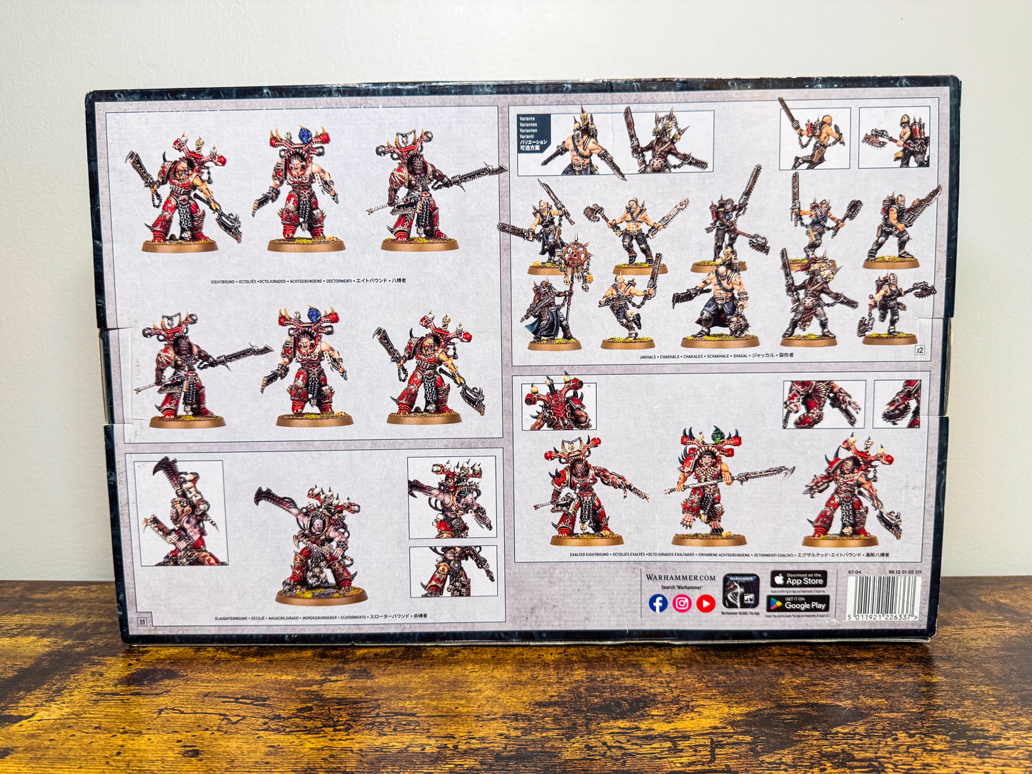 Gorestorm Slaughterpack World Eaters Warhammer 40K Games Workshop Unit #430