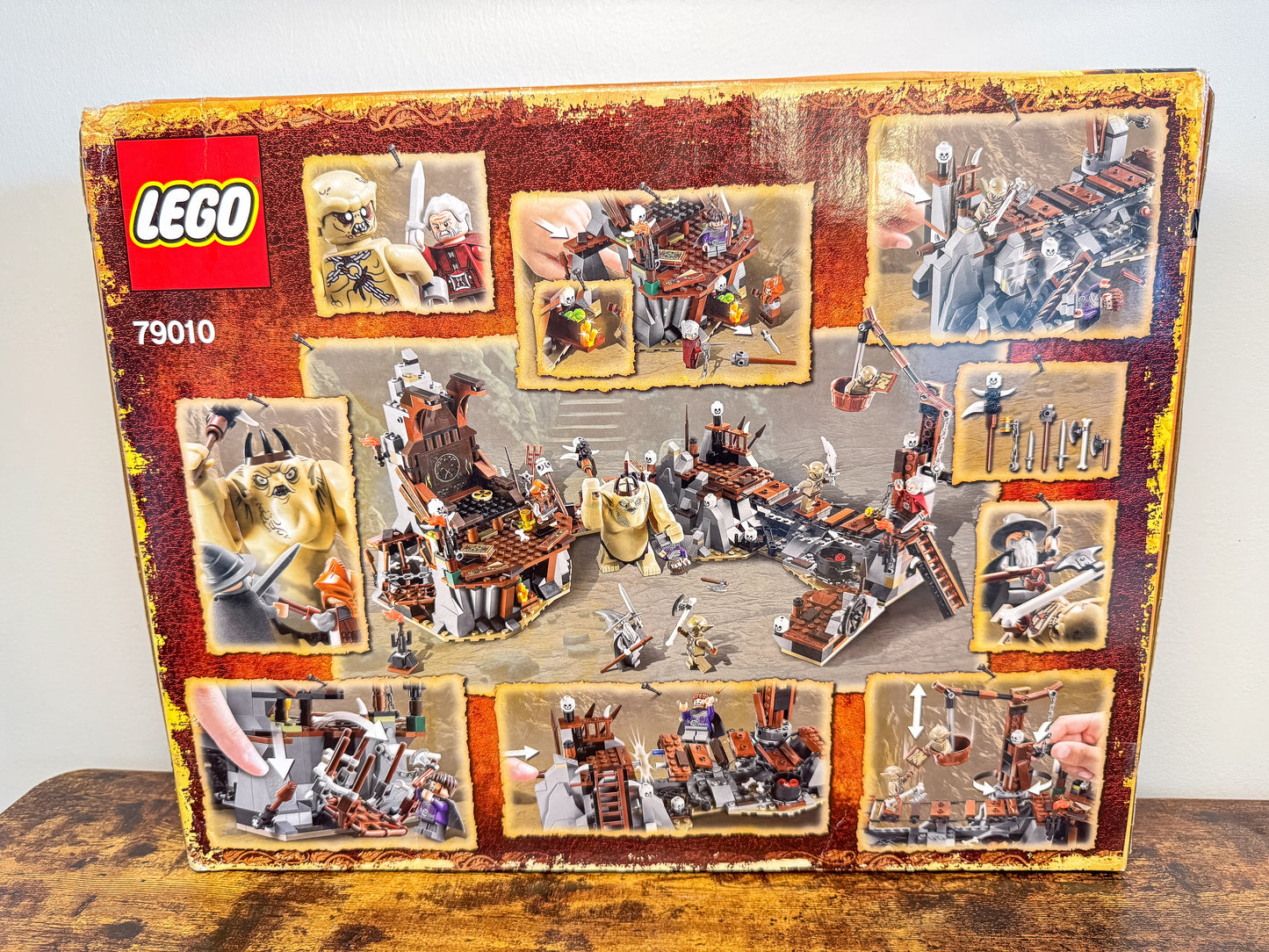 LEGO The Hobbit An Unexpected Journey The Goblin King Battle 79010 Factory Seale Unit #332