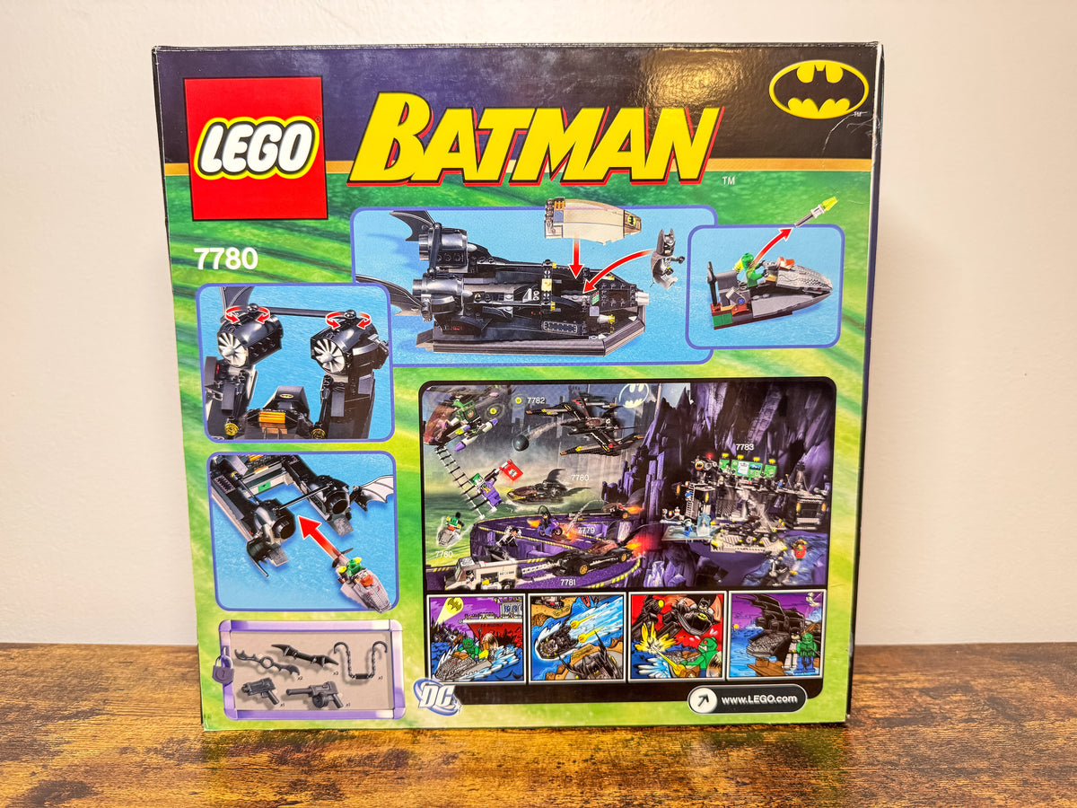 LEGO Batman The Batboat Hunt for Killer Croc 7780 Unit #434