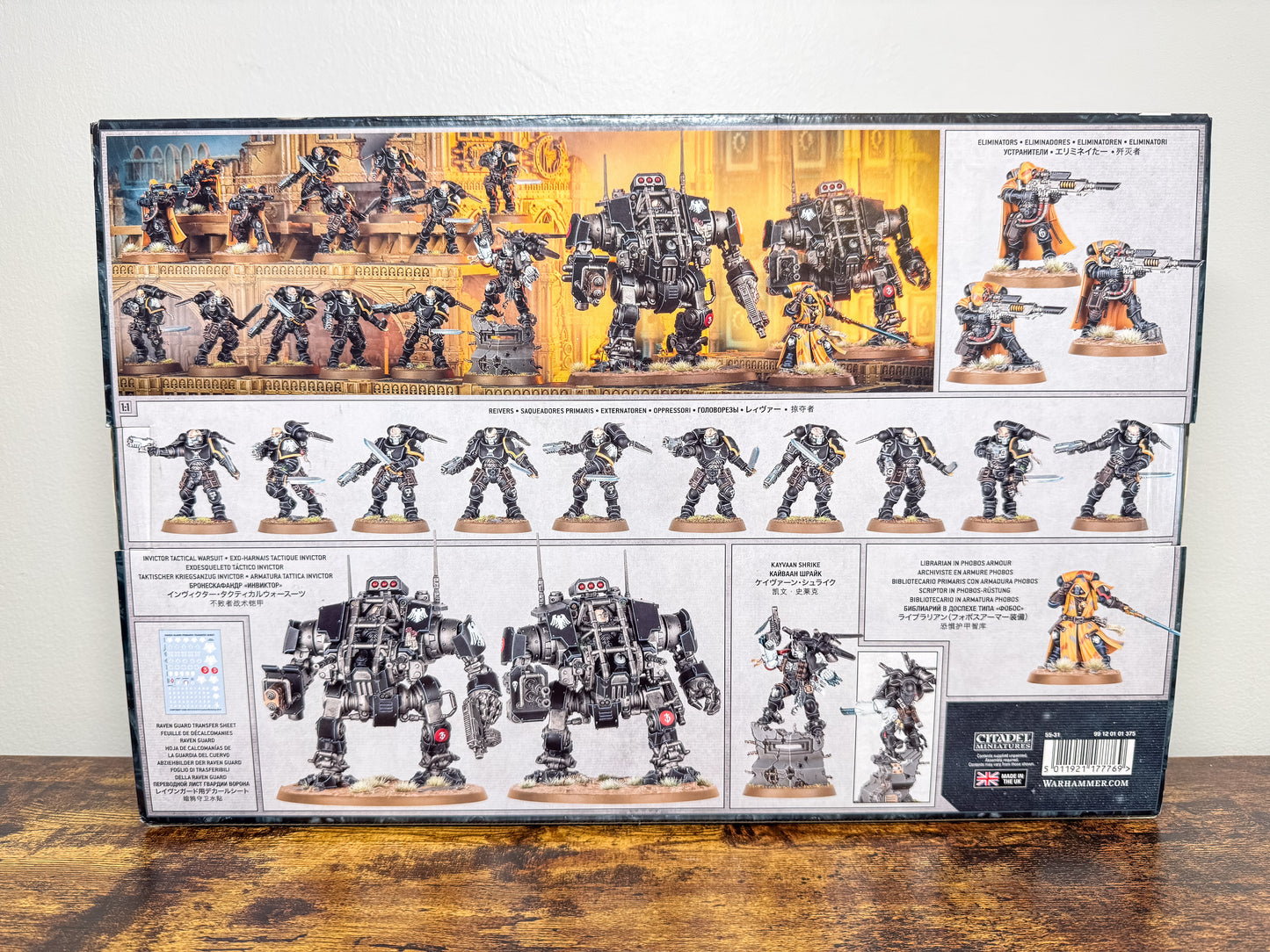 Ravenstrike Battle Force Raven Guard Warhammer 40K Games Workshop Unit #461