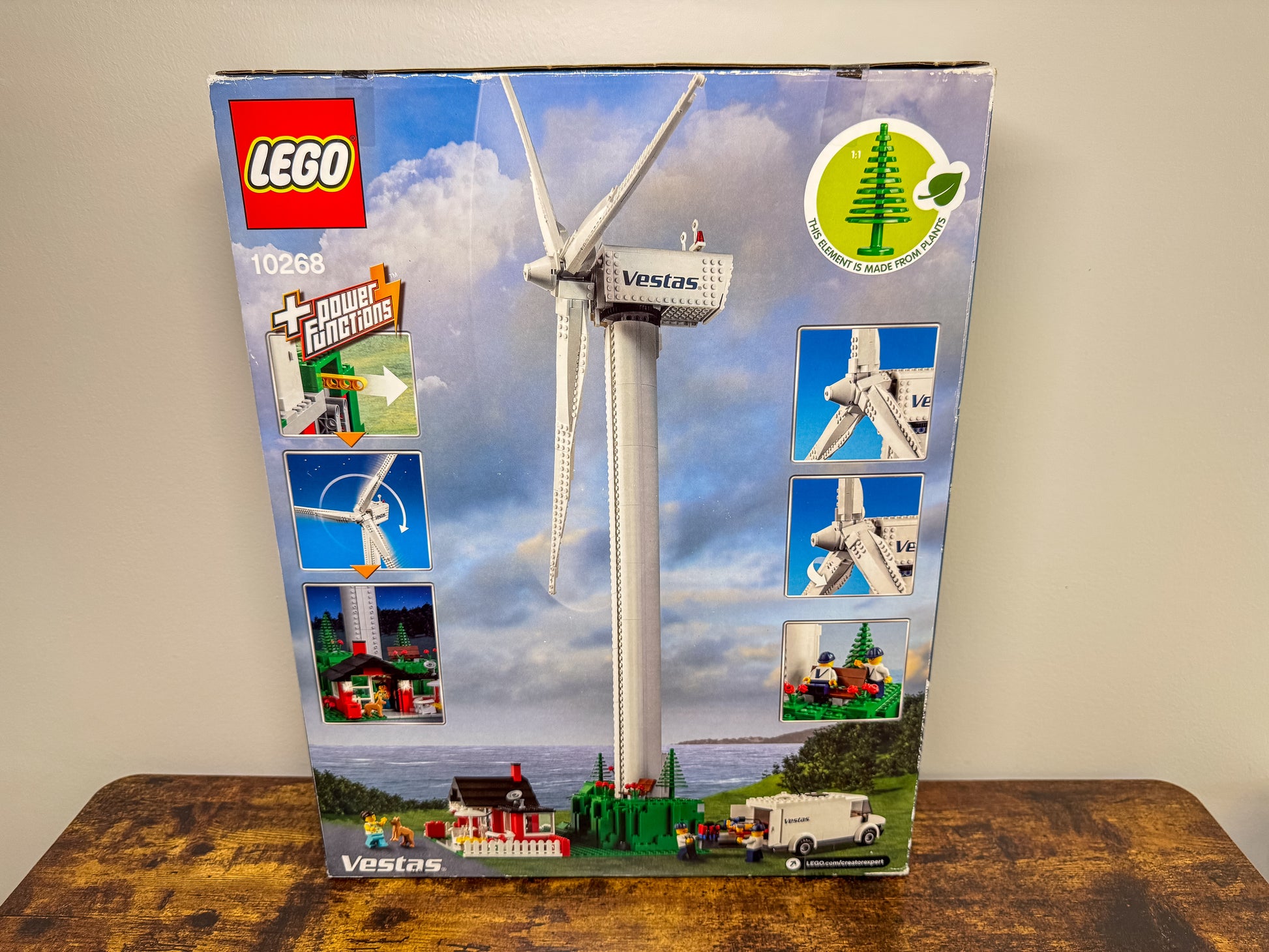 LEGO Icons Vestas Wind Turbine 10268 Factory Sealed Unit #373
