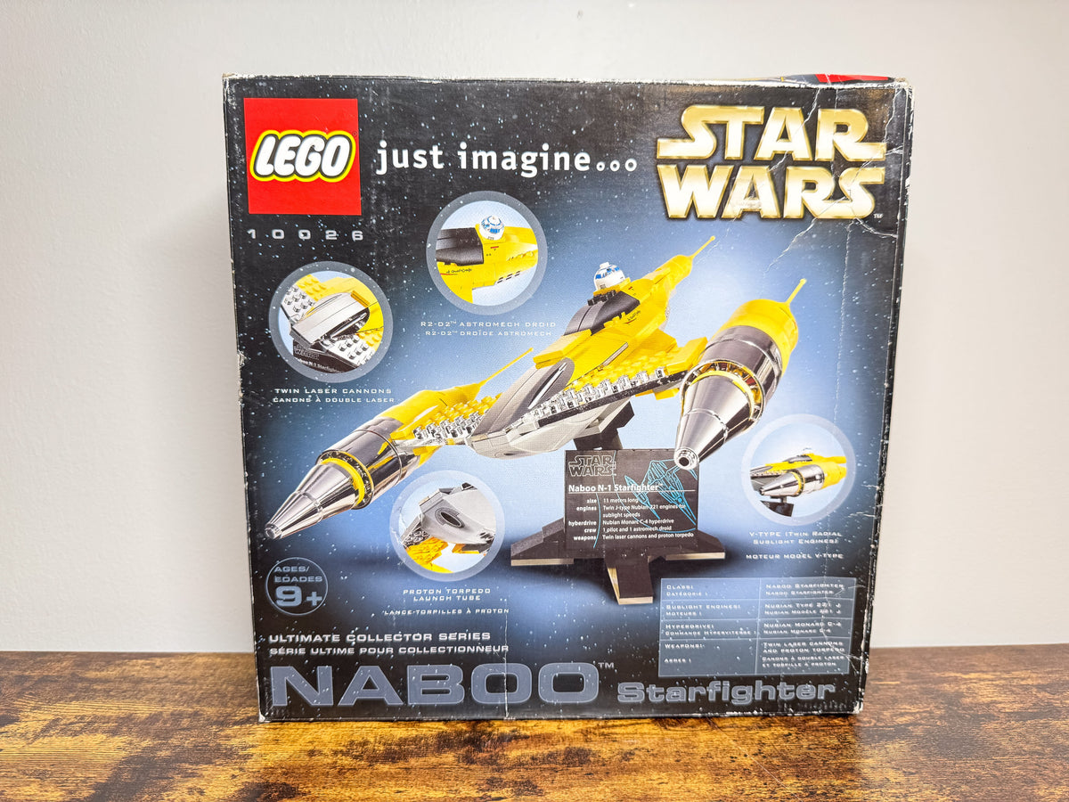 LEGO Star Wars USC Special Edition Naboo Starfighter 10026 Factory Sealed Unit #451