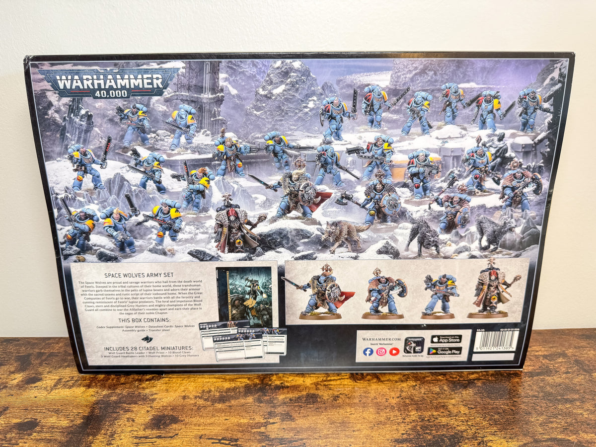 Space Wolves Army Set Space Wolves Warhammer 40K Games Workshop Unit #347
