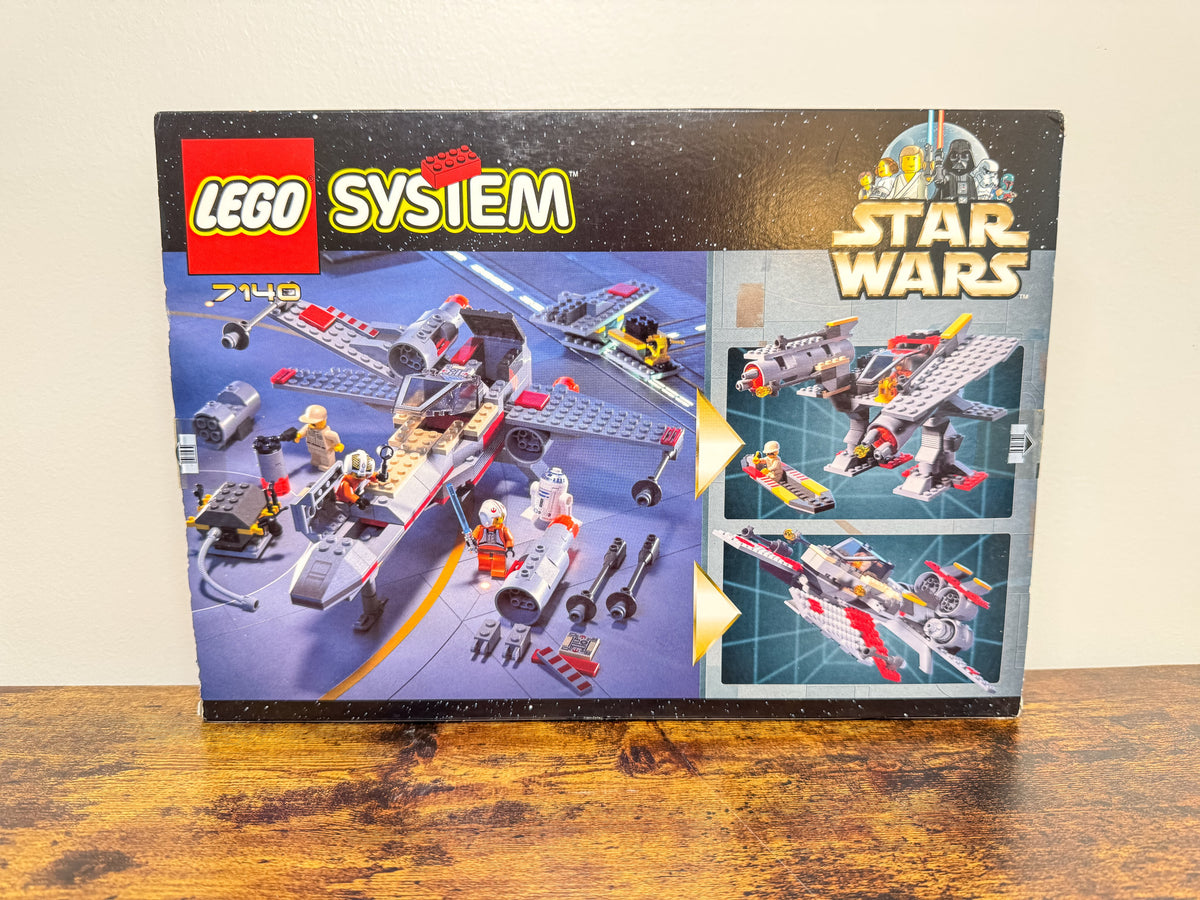 LEGO Star Wars Episode IV X-Wing Fighter 7140 Factory Sealed Unit #402