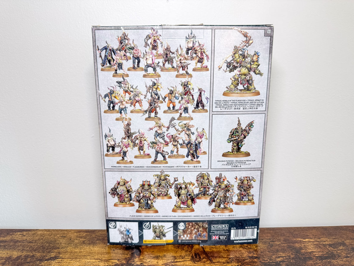 Combat Patrol Death Guard 2021 OOP 9th Edition Warhammer 40k Games Workshop Unit #440