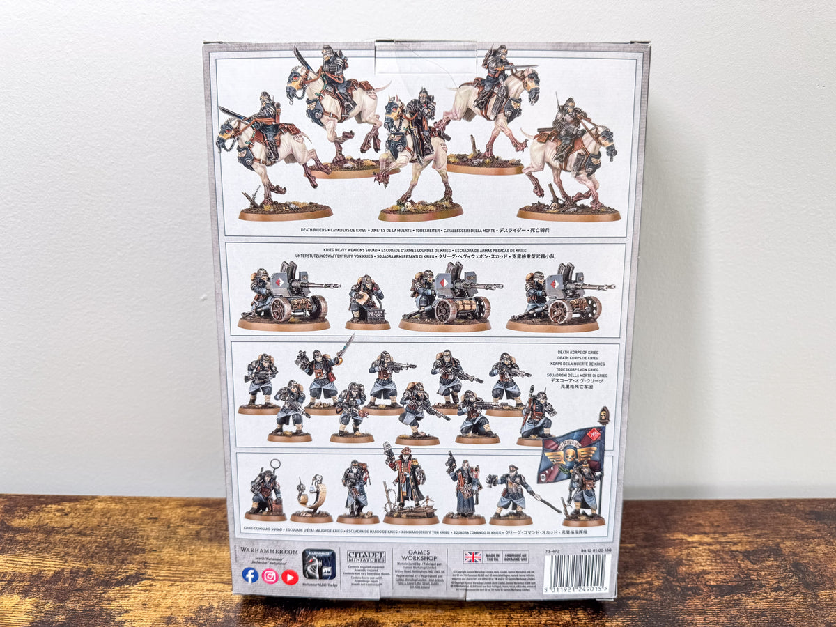 Combat Patrol Death Korps of Krieg Astra Militarum Warhammer 40K Games Workshop Unit #404