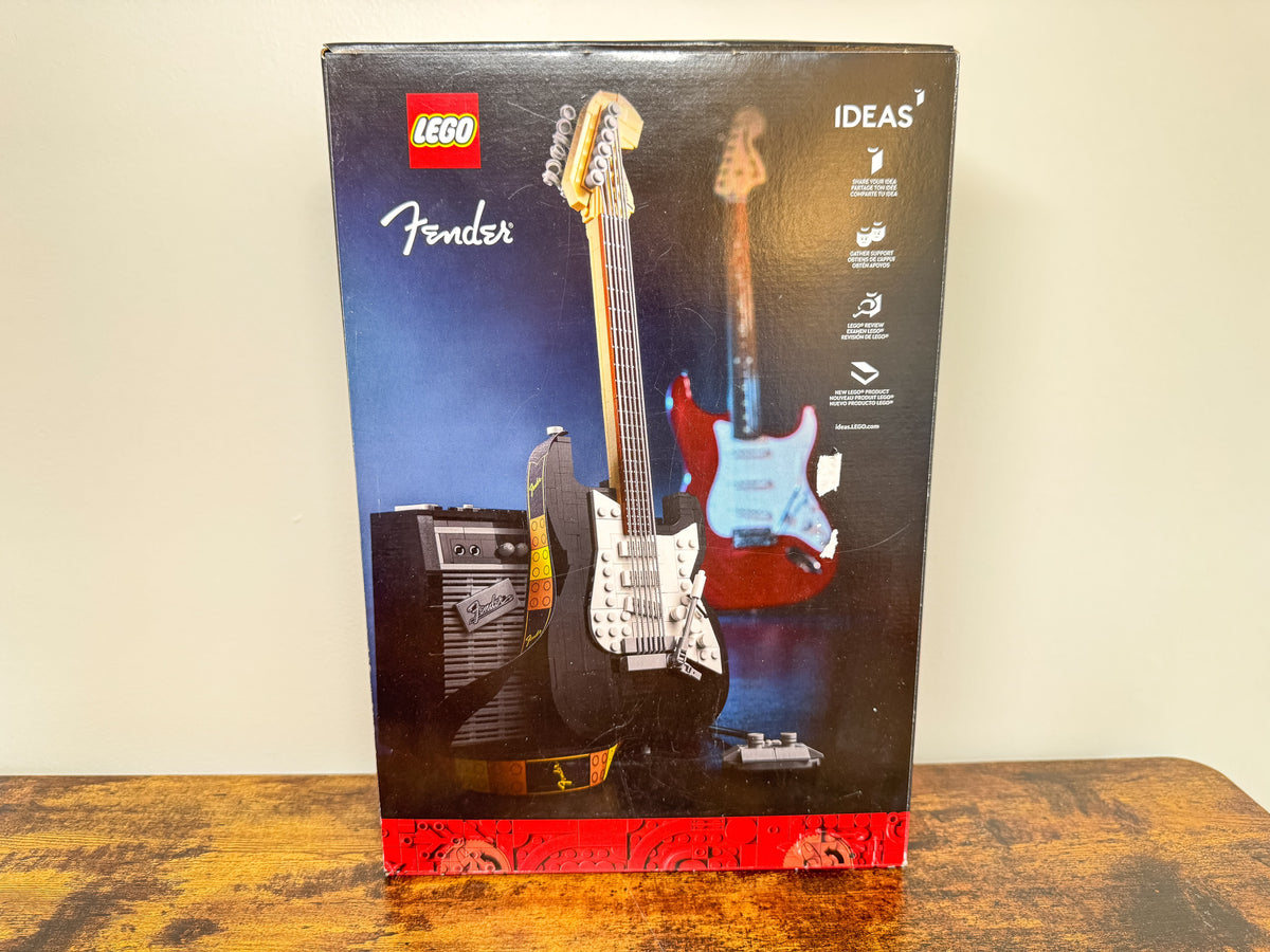 LEGO Ideas Licensed Fender Stratocaster 21329 Factory Sealed Unit #439