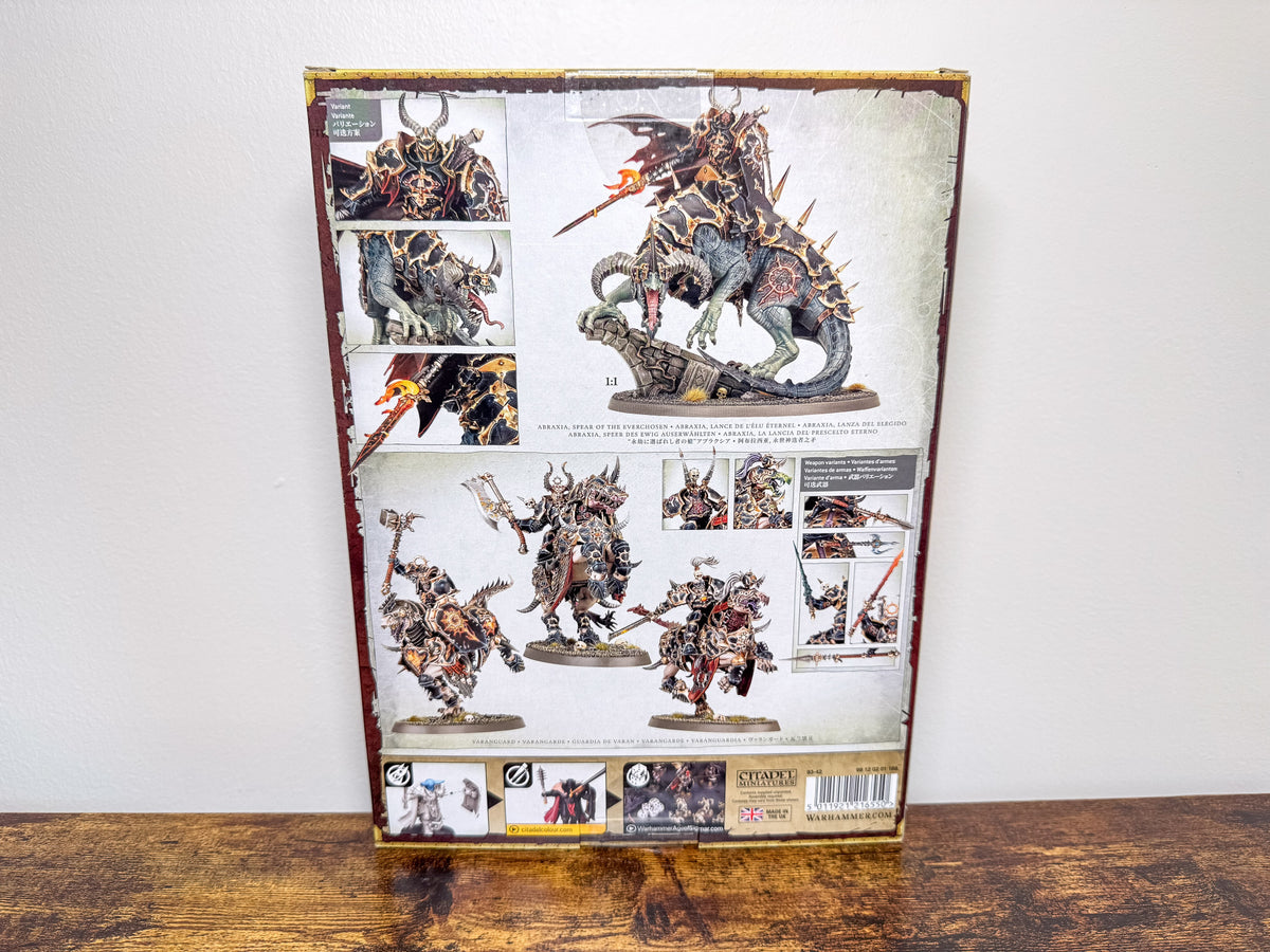 Abraxia's Varanspear Slaves to Darkness Age of Sigmar Games Workshop Unit #403