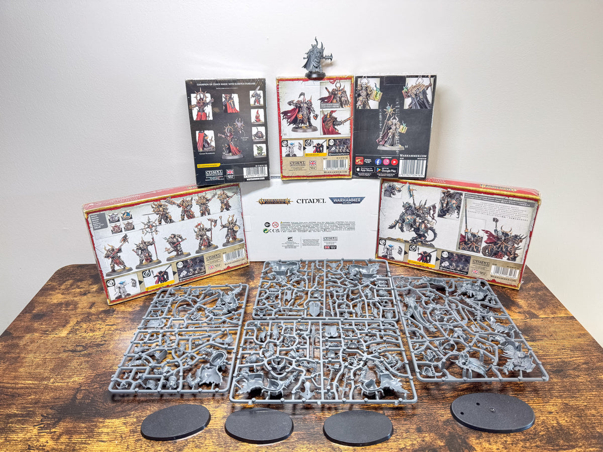 Varanguard Chaos Chosen Slaves to Darkness Army Lot Age of Sigmar Games Workshop Unit #512