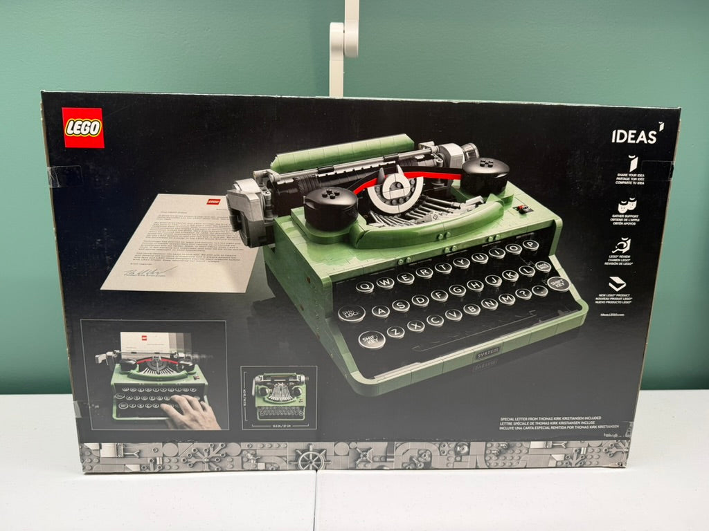 LEGO Ideas Typewriter 21327 New In Factory Sealed Box #B