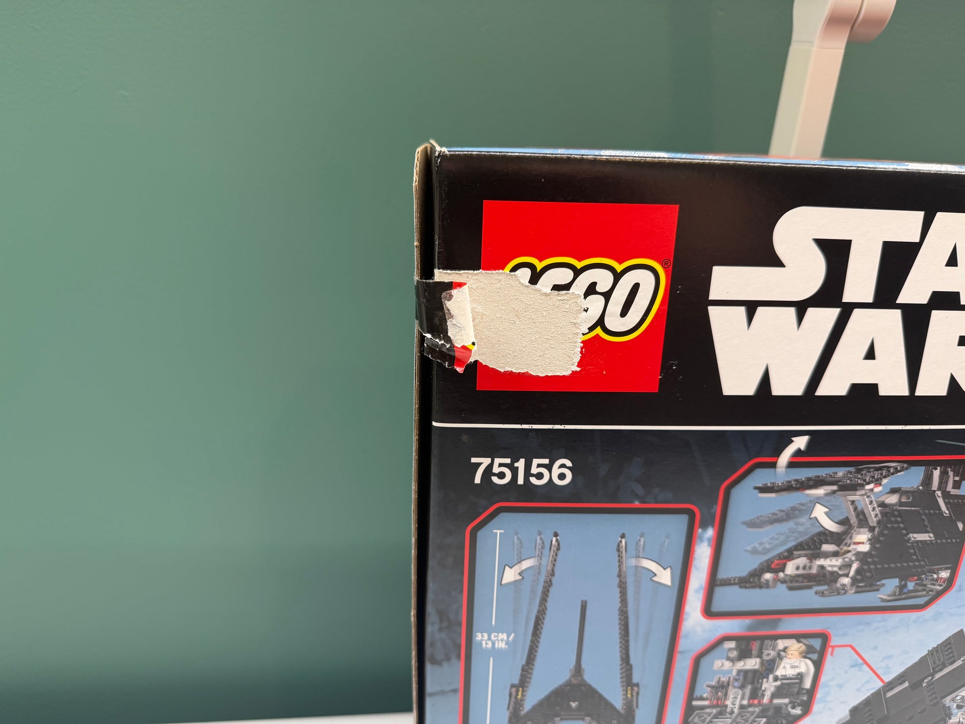 LEGO Star Wars Krennic's Imperial Shuttle 75156 New In Sealed Box Good Condition