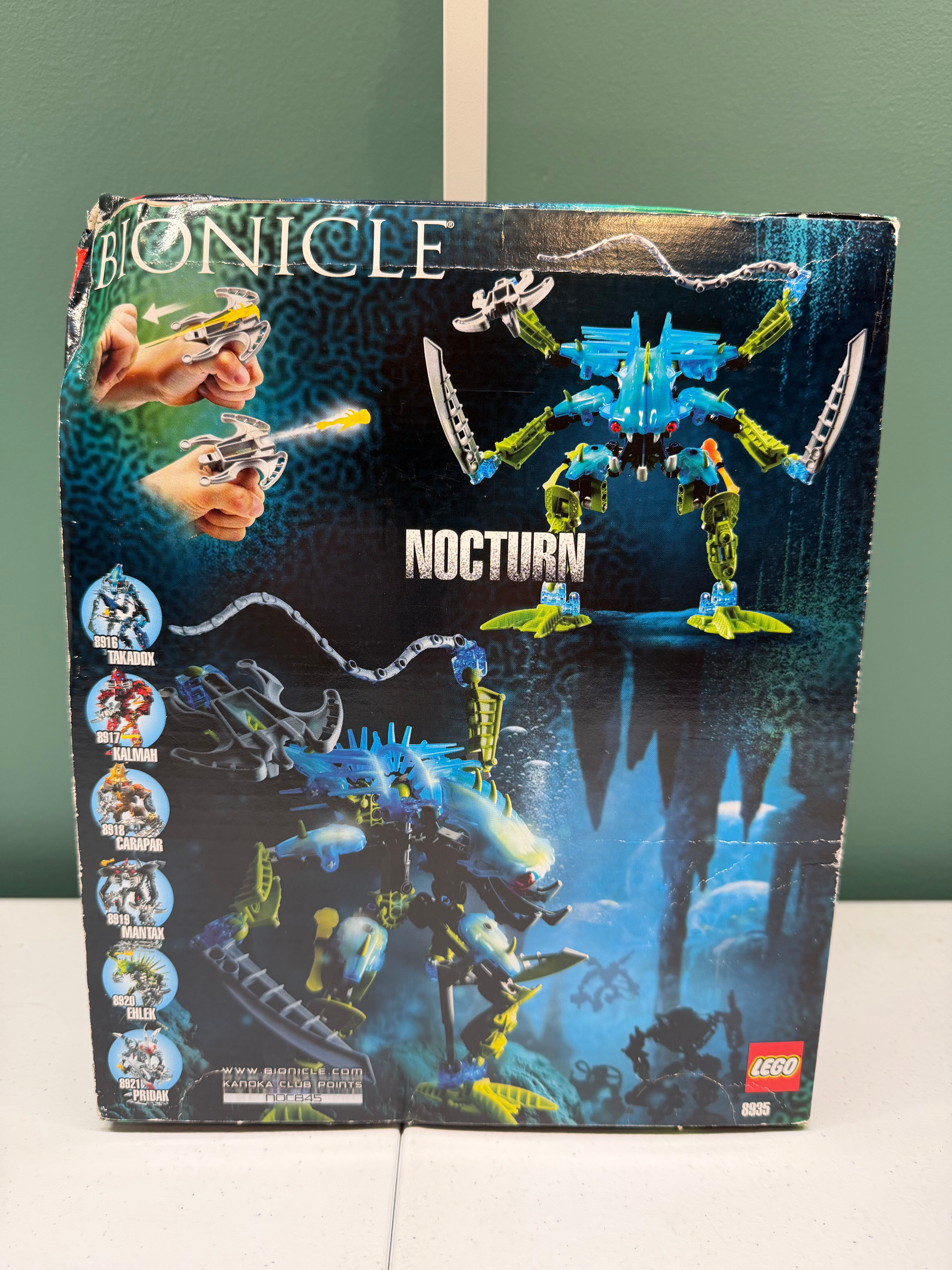LEGO Bionicle Warriors Nocturn 8935 – Wicked Wizard Warehouse