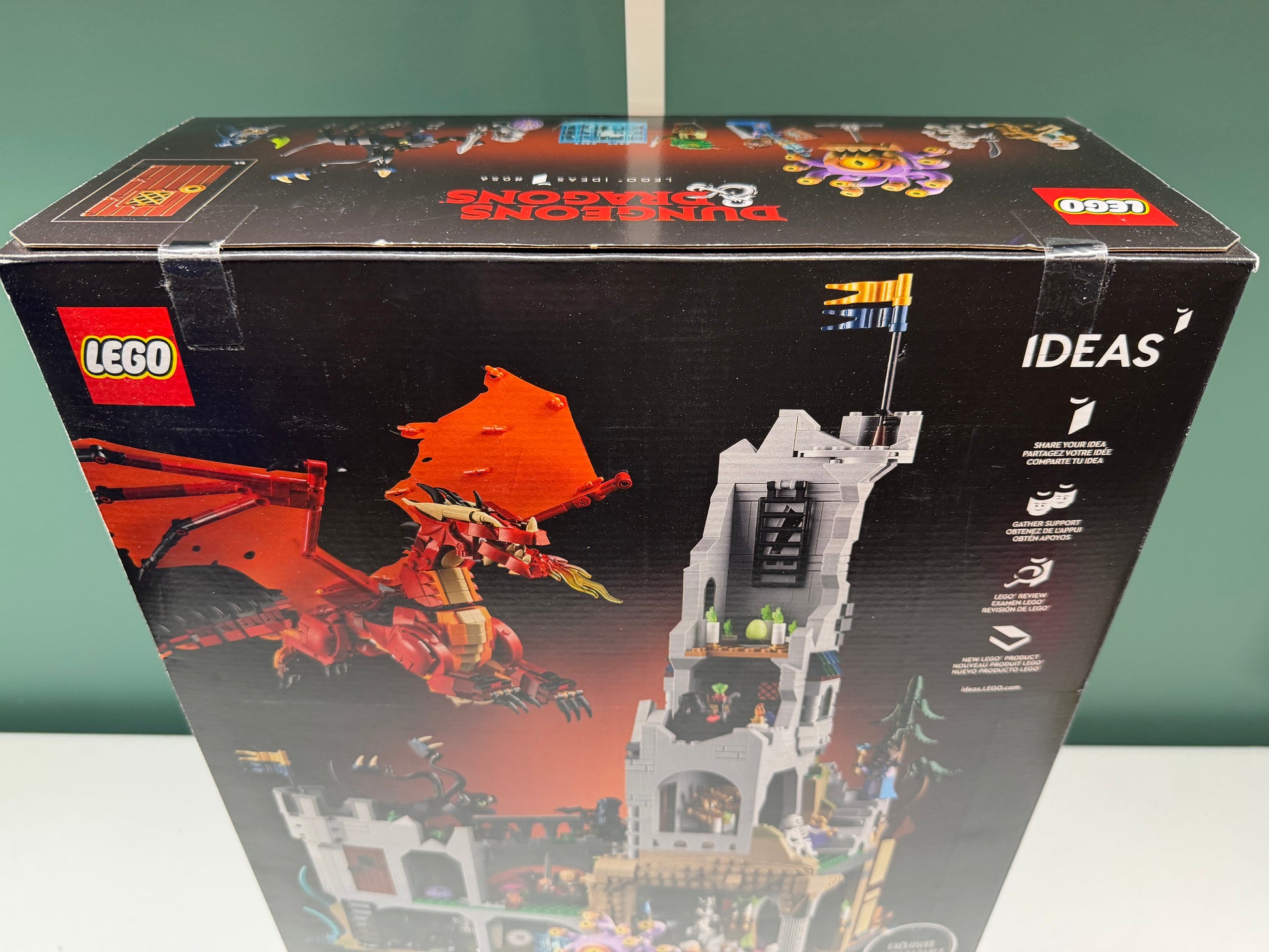 LEGO Ideas Dungeons & Dragons: Red Dragon's Tale 21348 NISB Excellent Condition