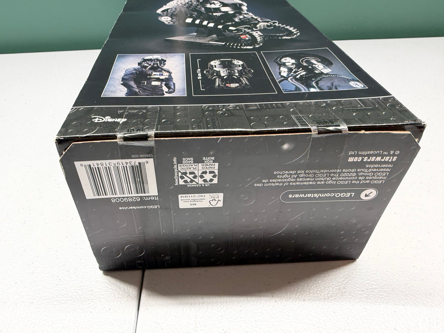 LEGO Star Wars TIE Fighter Pilot Helmet 75274 New In Sealed Box Great Condition