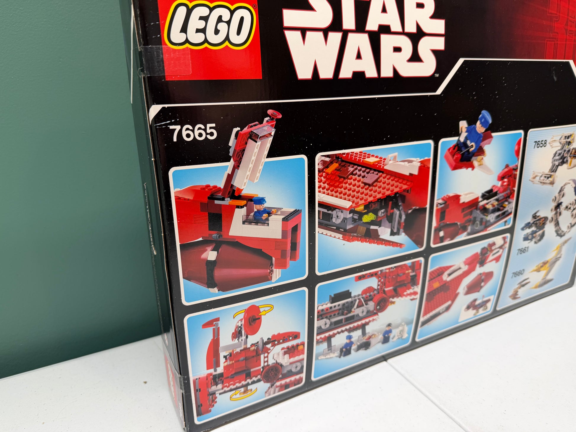 LEGO Star Wars Republic Cruiser Limited Edition with R2-R7 7665 NISB Excellent