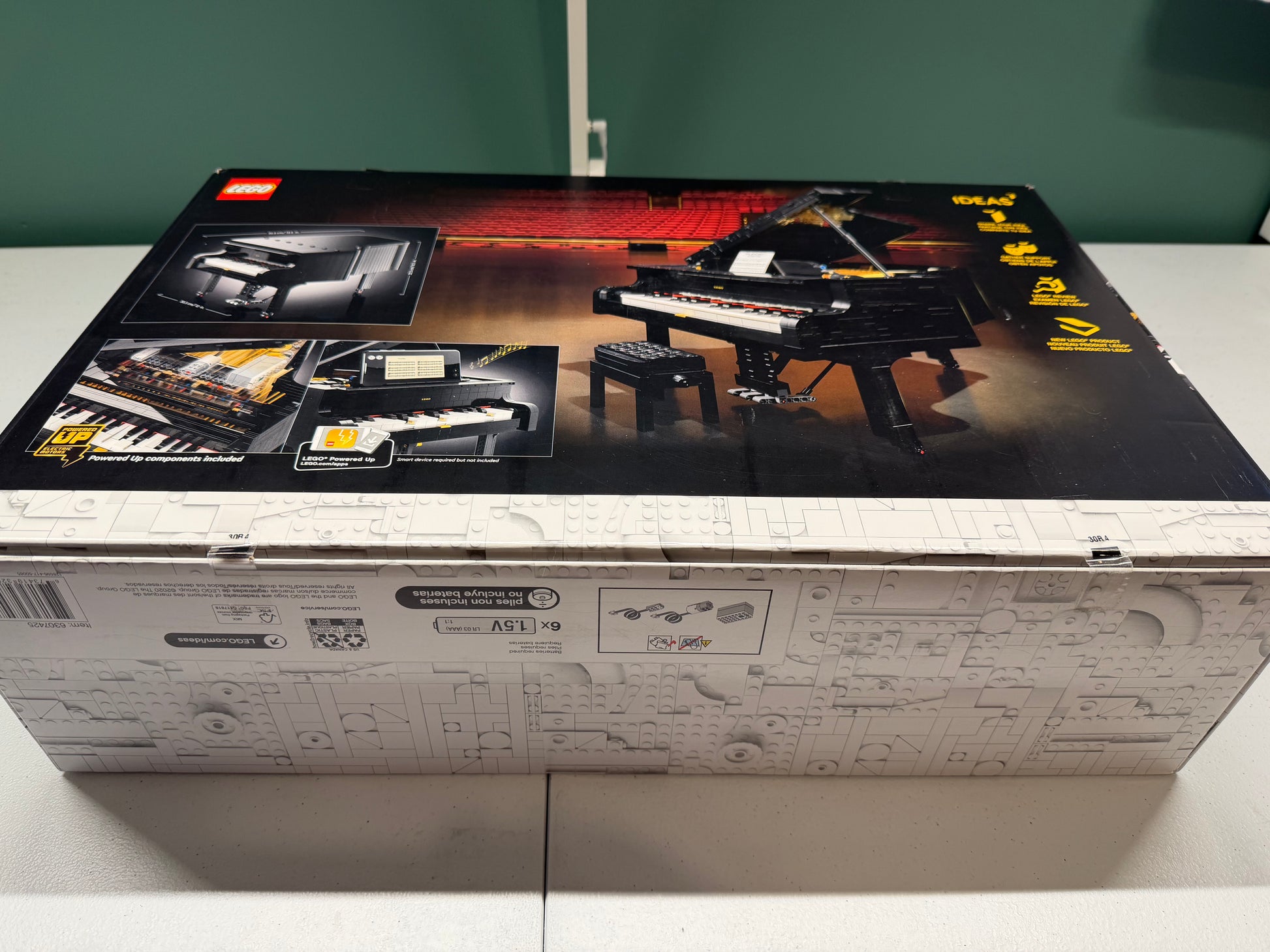 LEGO Ideas Grand Piano 21323 New In Sealed Box Great Condition