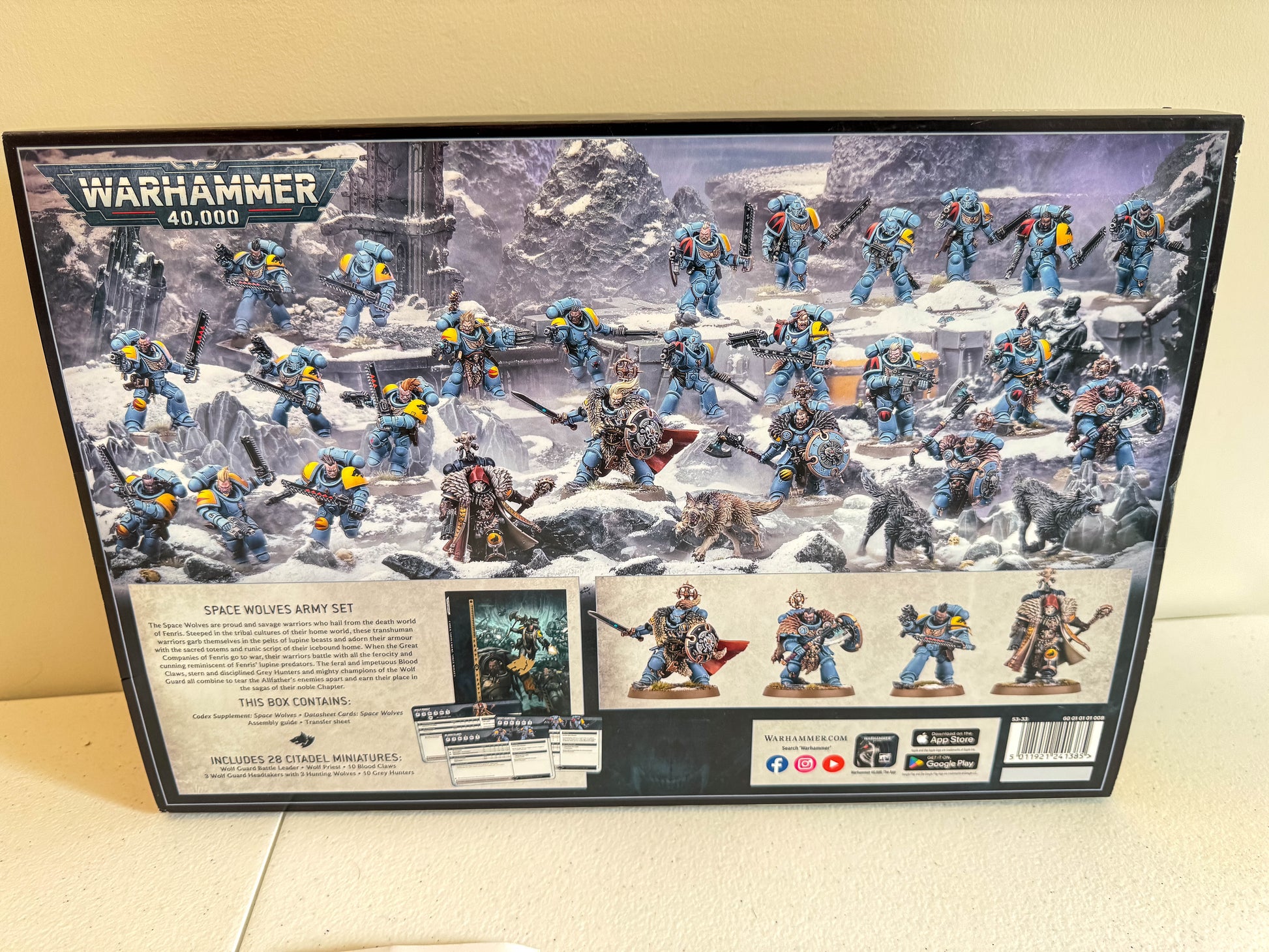 Space Wolves Army Set Space Wolves Warhammer 40K Games Workshop