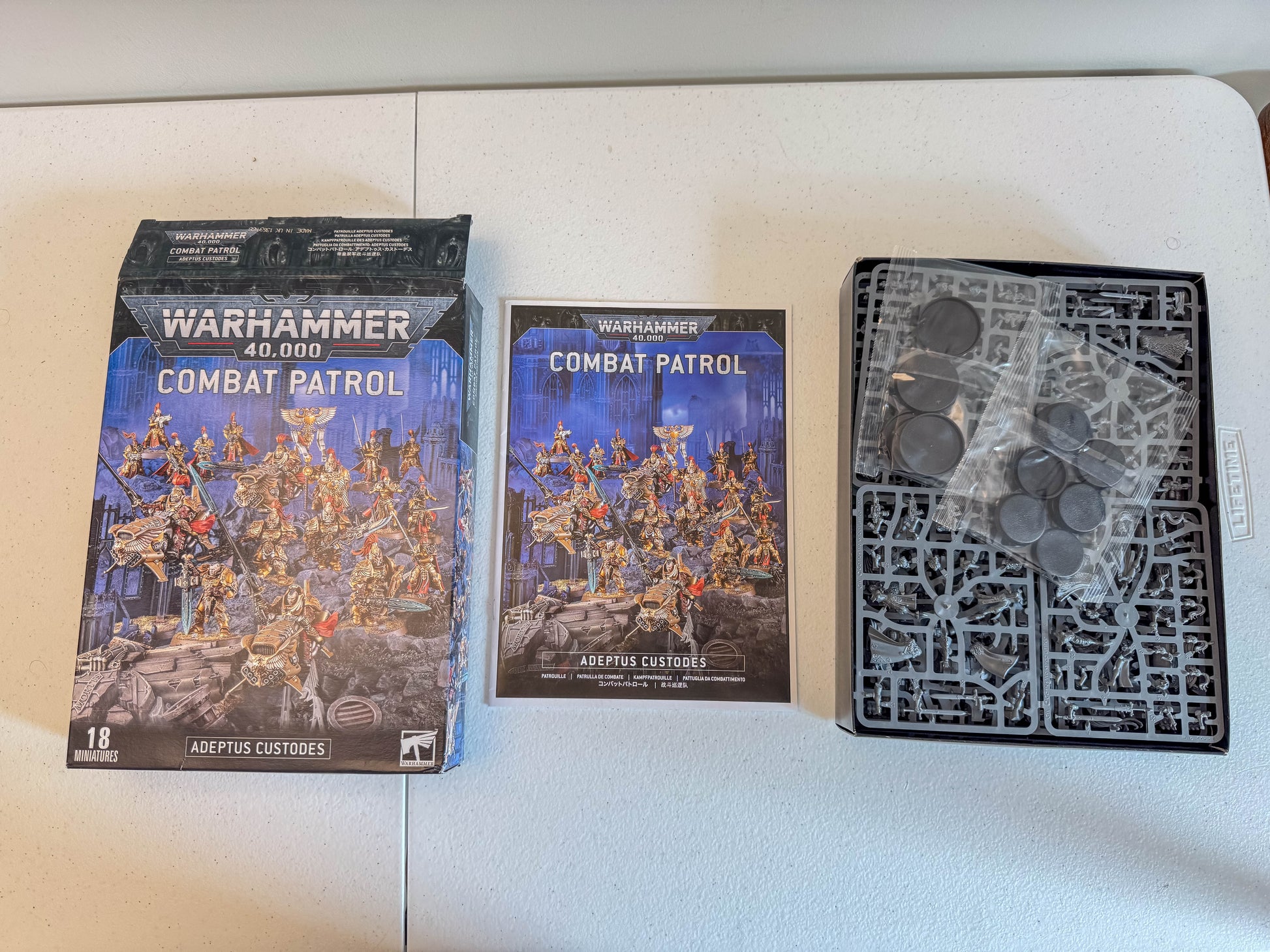 Combat Patrol Adeptus Custodes 2022 Adeptus Custodes 40K Games Workshop