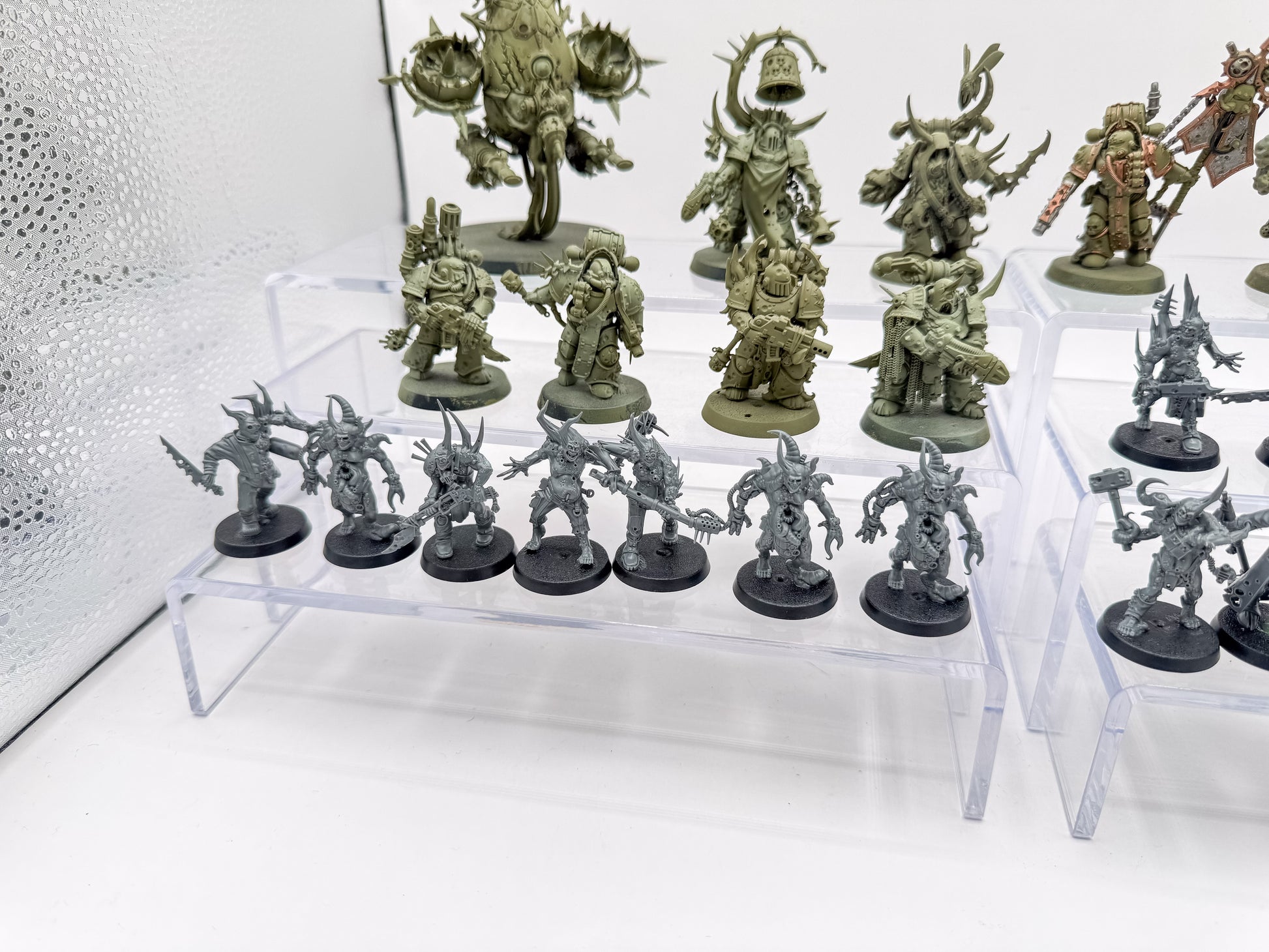 Plague Marines + Characters + Poxwalkers + Bloat Drone Death Guard Lot Unit #409