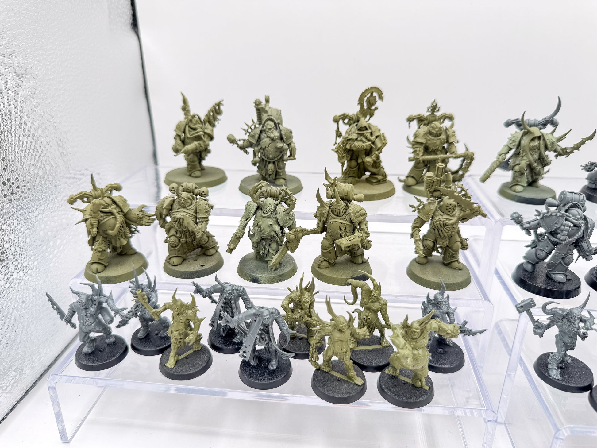 Plague Marines + Characters + Poxwalkers + Death Guard Lot Unit #410