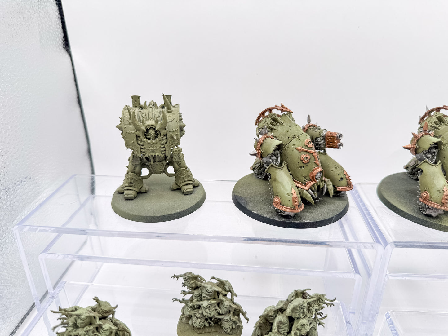 Myphitic Blight-haulers + Helbrute + Poxwalkers + Nurglings Death Guard Lot Unit #411