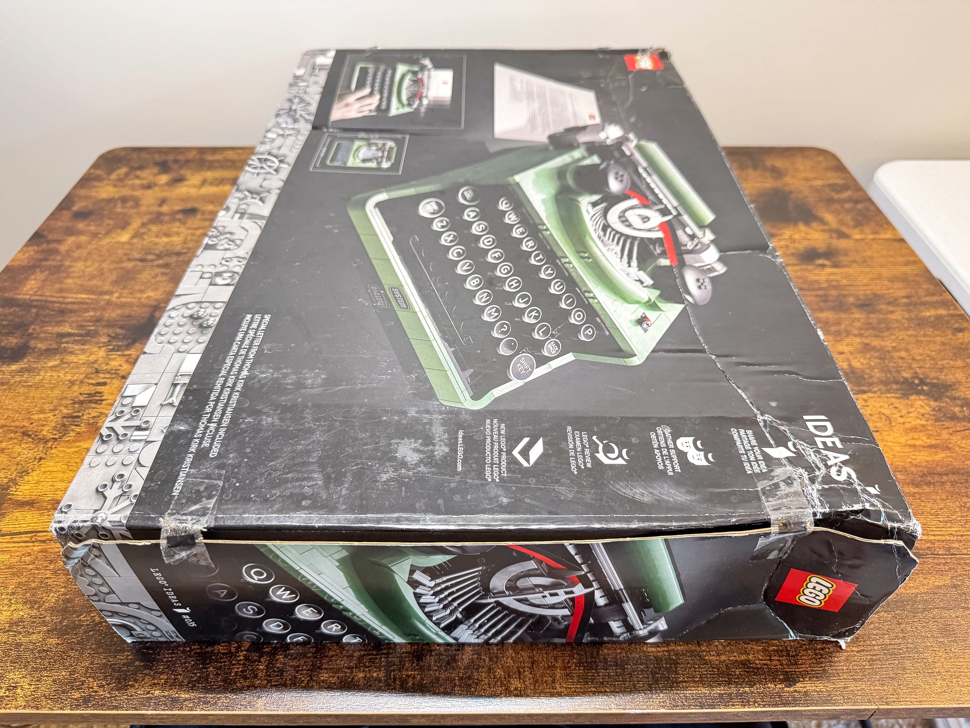 LEGO Ideas Typewriter 21327 Factory Sealed Damaged Box Unit #393
