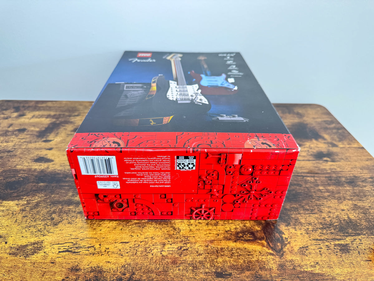 LEGO Ideas Licensed Fender Stratocaster 21329 Factory Sealed Unit #439