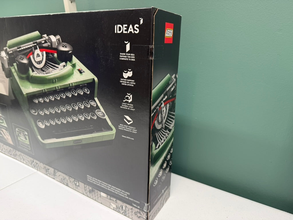 LEGO Ideas Typewriter 21327 New In Factory Sealed Box #B
