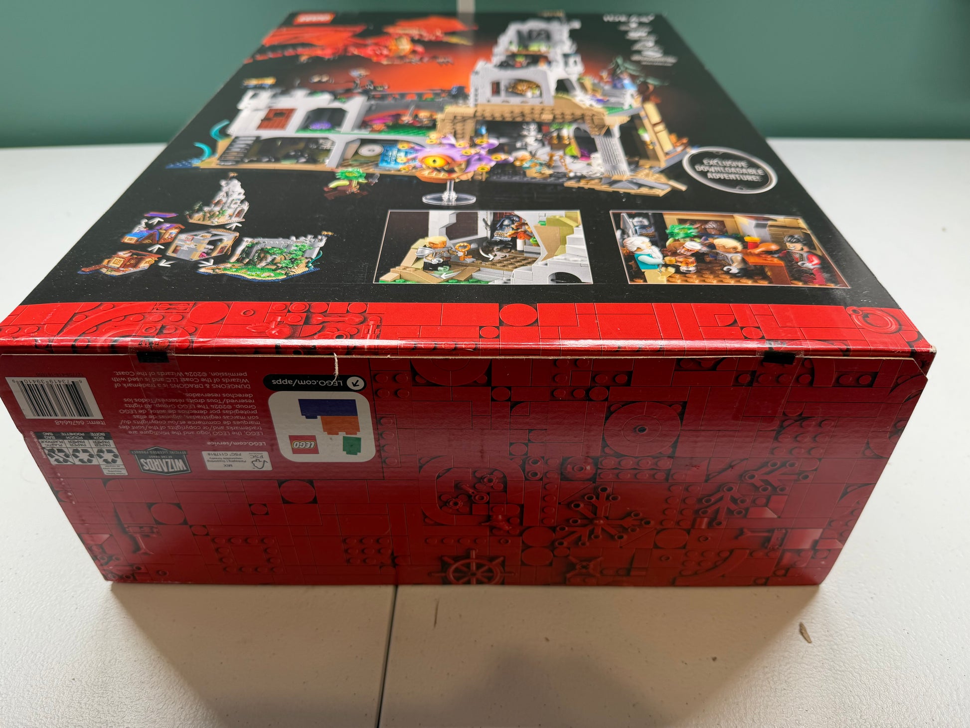 LEGO Ideas Dungeons & Dragons: Red Dragon's Tale 21348 NISB Excellent Condition