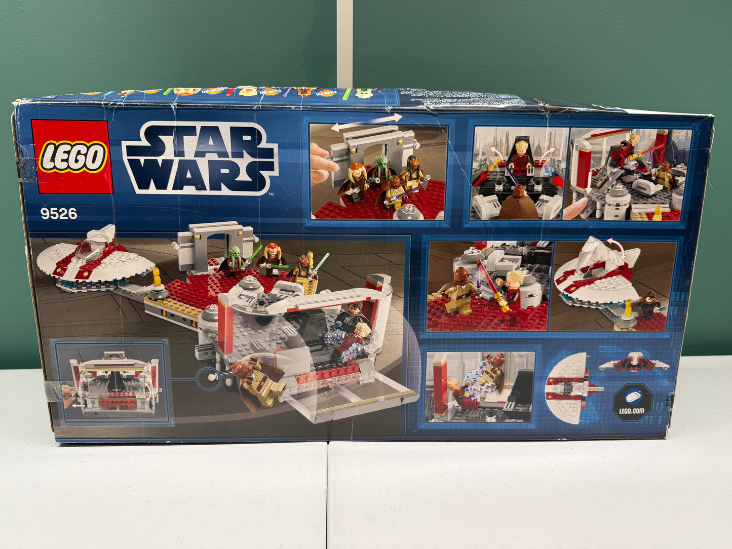 LEGO Star Wars Palpatine's Arrest 9526 New In Sealed Box Fair Condition