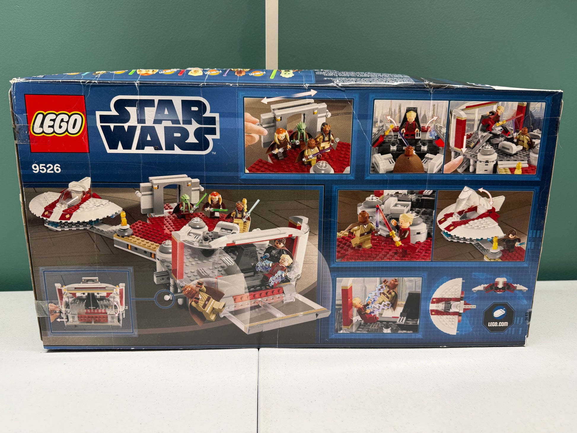 LEGO Star Wars Palpatine's Arrest 9526 New In Sealed Box Fair Condition