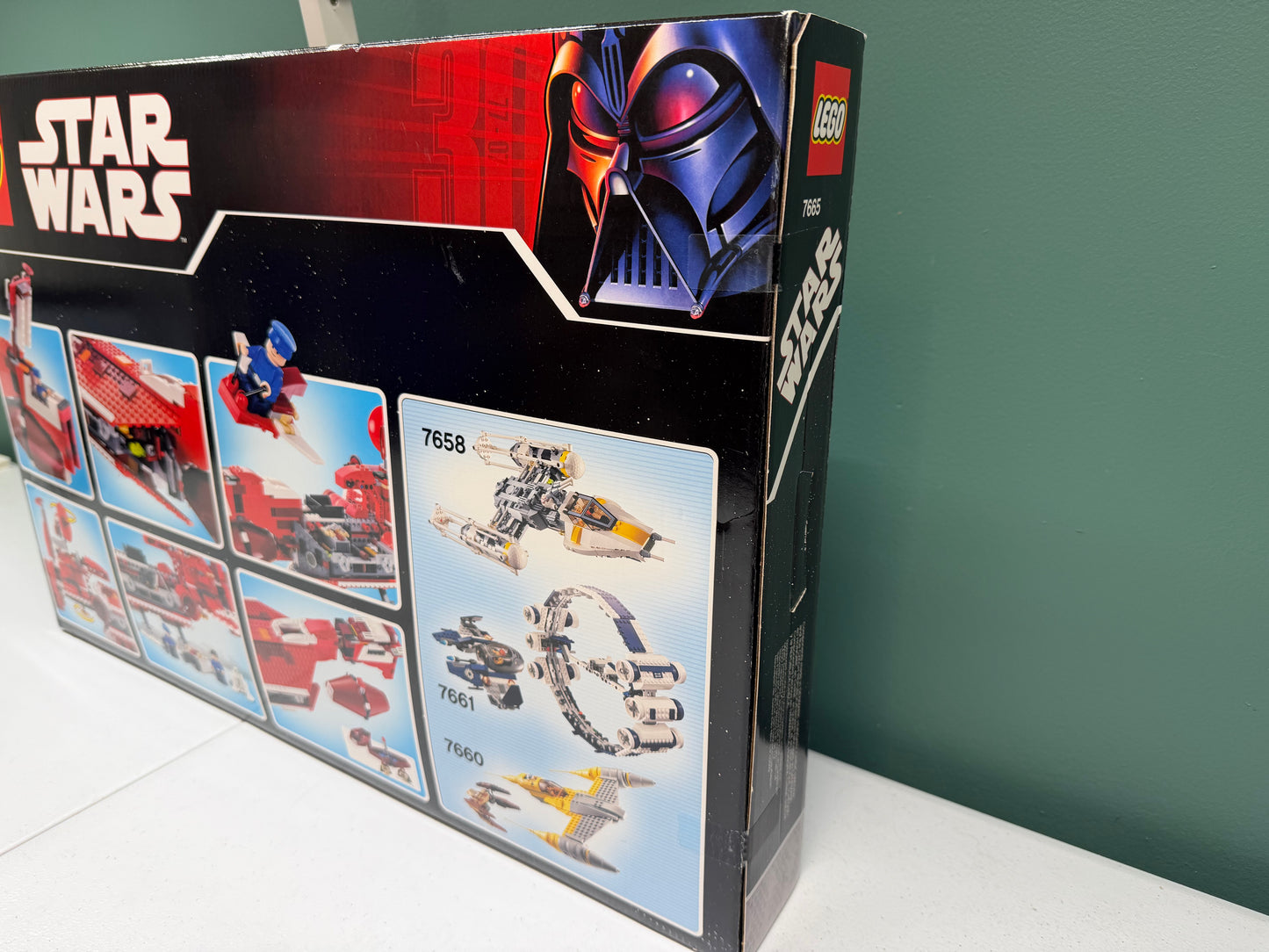 LEGO Star Wars Republic Cruiser Limited Edition with R2-R7 7665 NISB Excellent