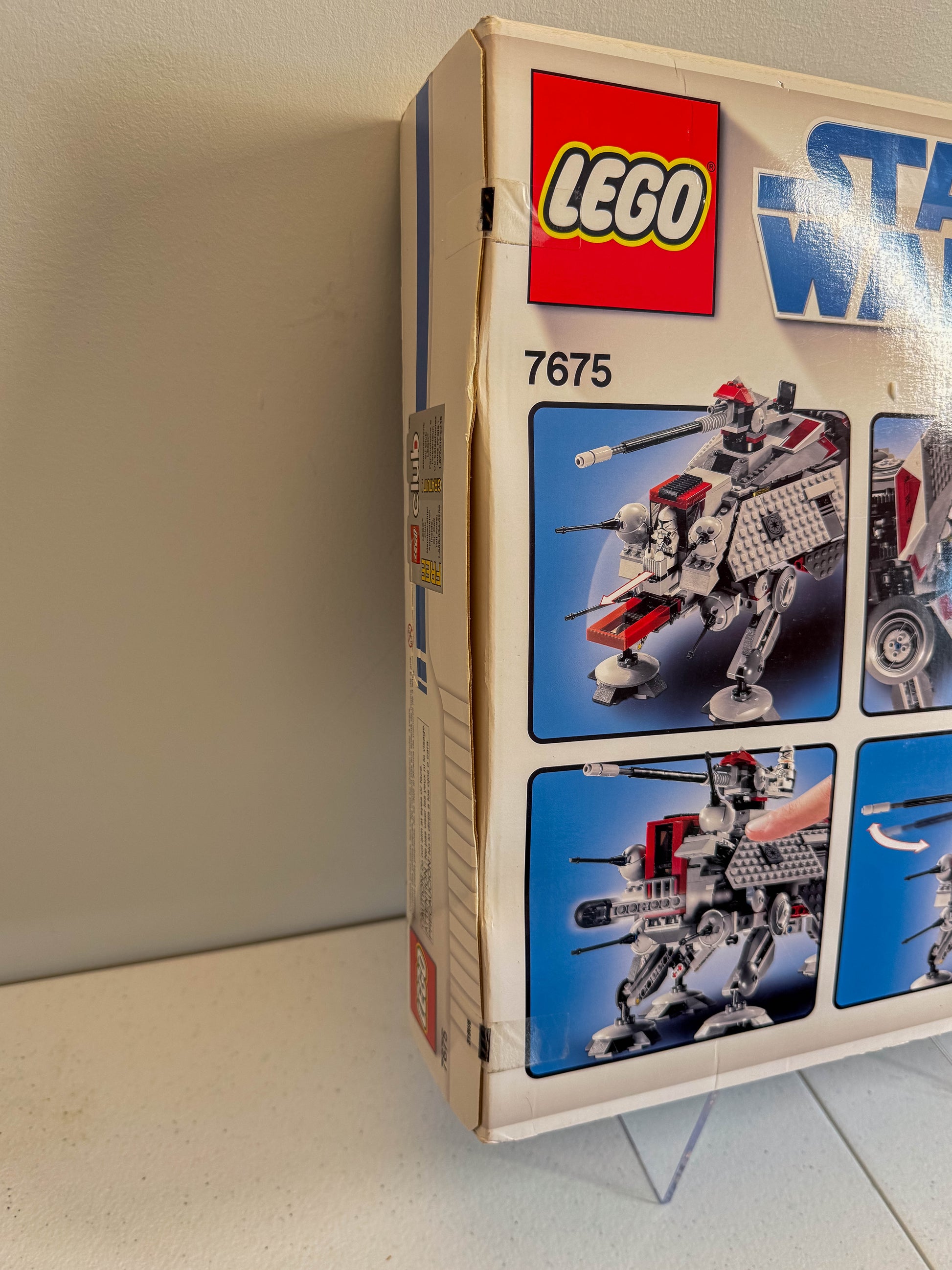 LEGO Star Wars The Clone Wars AT-TE Walker 7675 New Sealed