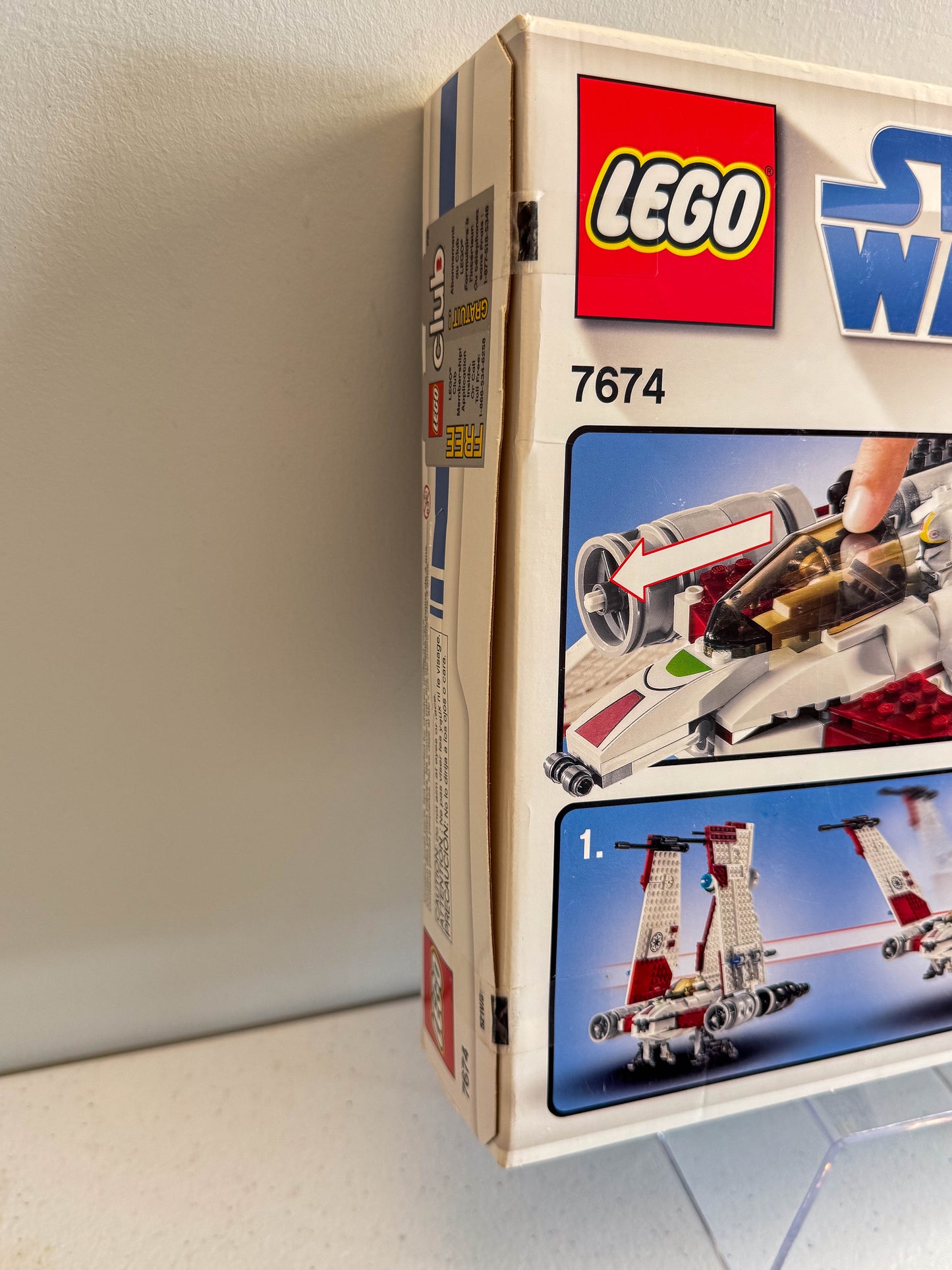 LEGO Star Wars The Clone Wars V-19 Torrent 7674 New Sealed