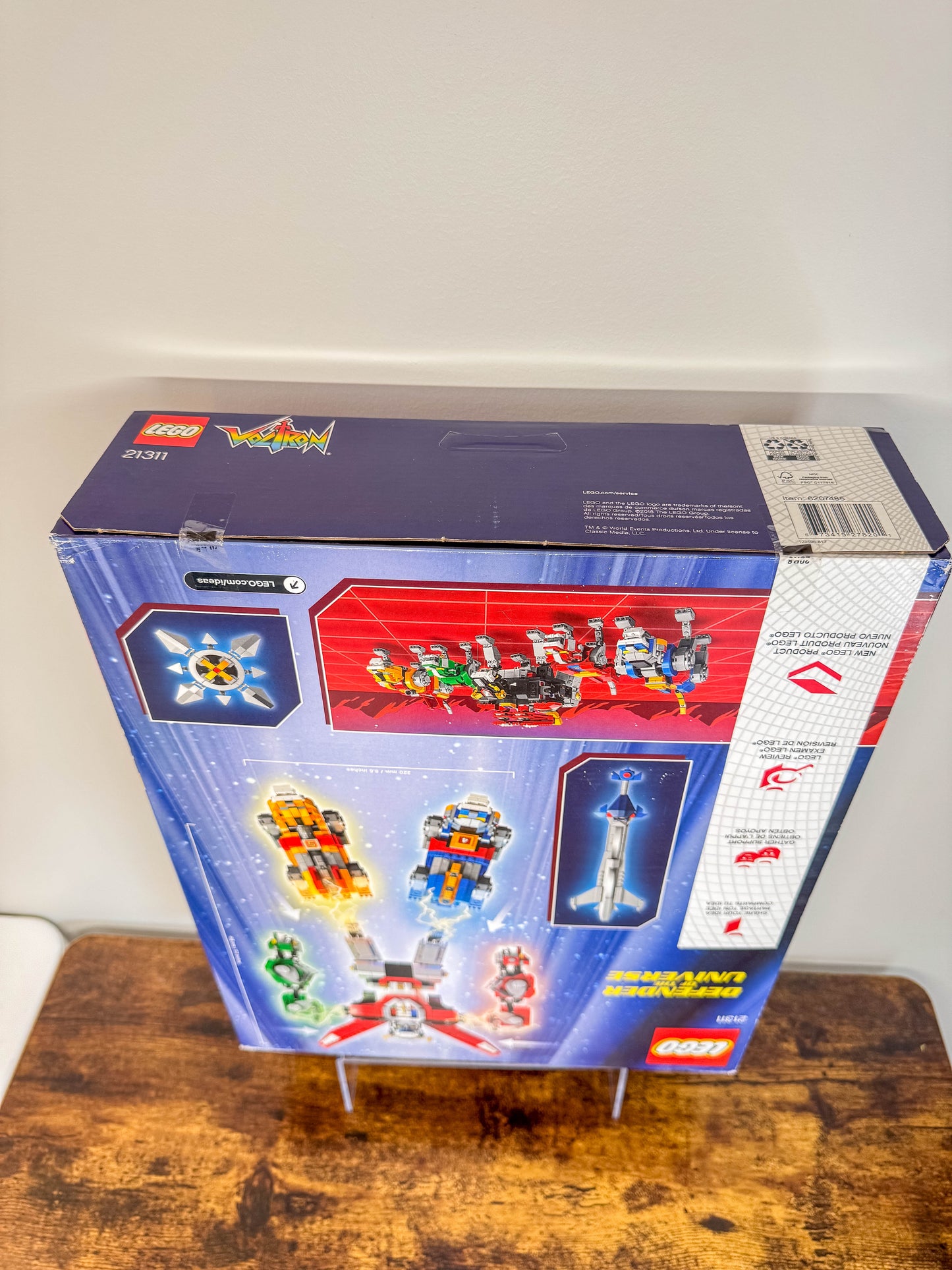 LEGO Ideas Licensed Voltron 21311 New in Factory Sealed Box