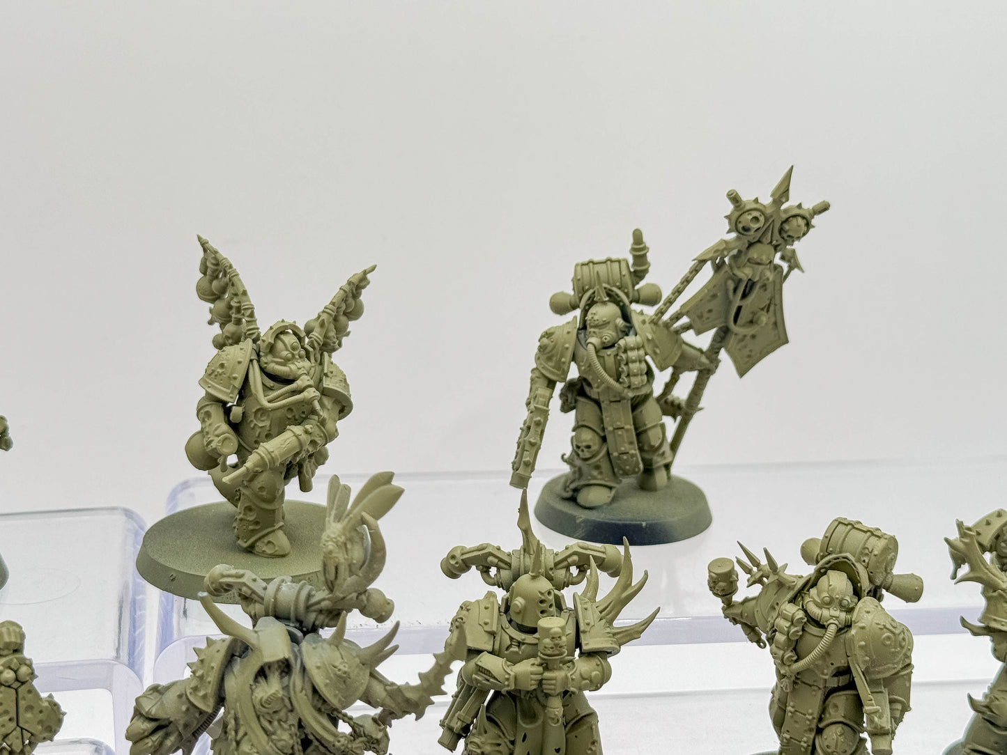 Plague Marines + Characters / Leaders Death Guard Lot Warhammer 40k