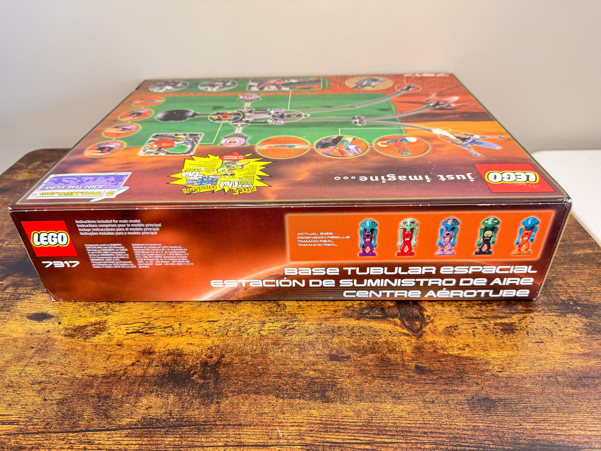 LEGO Space Life On Mars Aero Tube Hanger 7317 Factory Sealed Unit #328