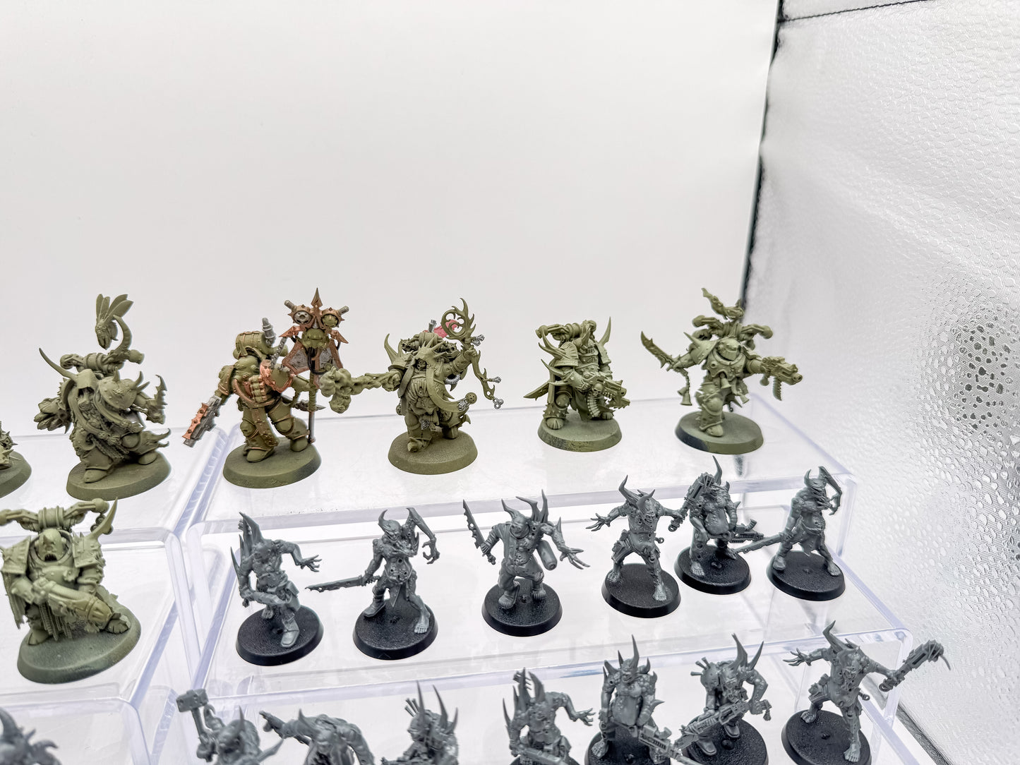 Plague Marines + Characters + Poxwalkers + Bloat Drone Death Guard Lot Unit #409