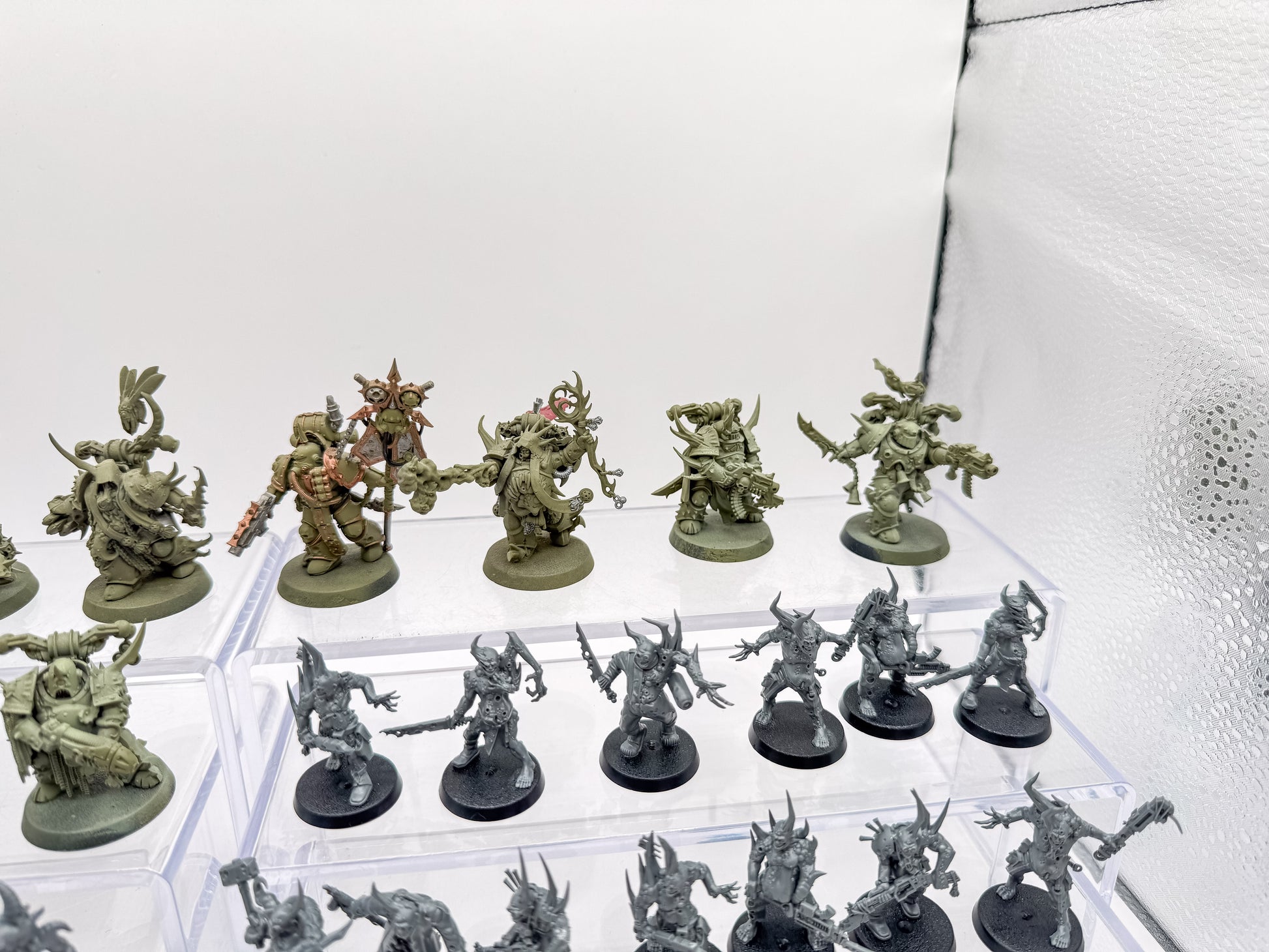 Plague Marines + Characters + Poxwalkers + Bloat Drone Death Guard Lot Unit #409