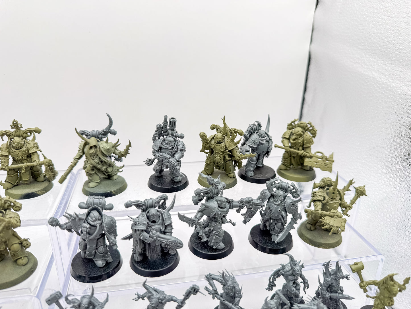 Plague Marines + Characters + Poxwalkers + Death Guard Lot Unit #410